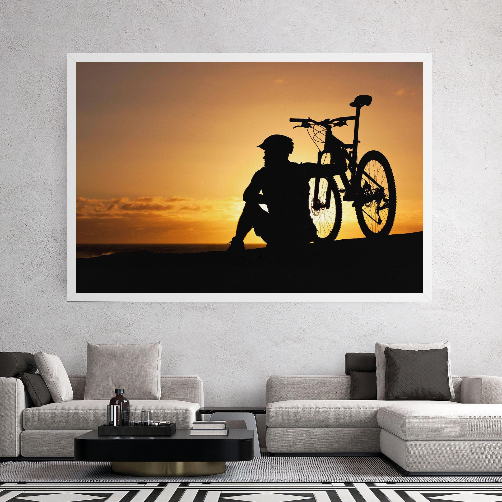 Tablou Canvas Relax Bike mockup 2