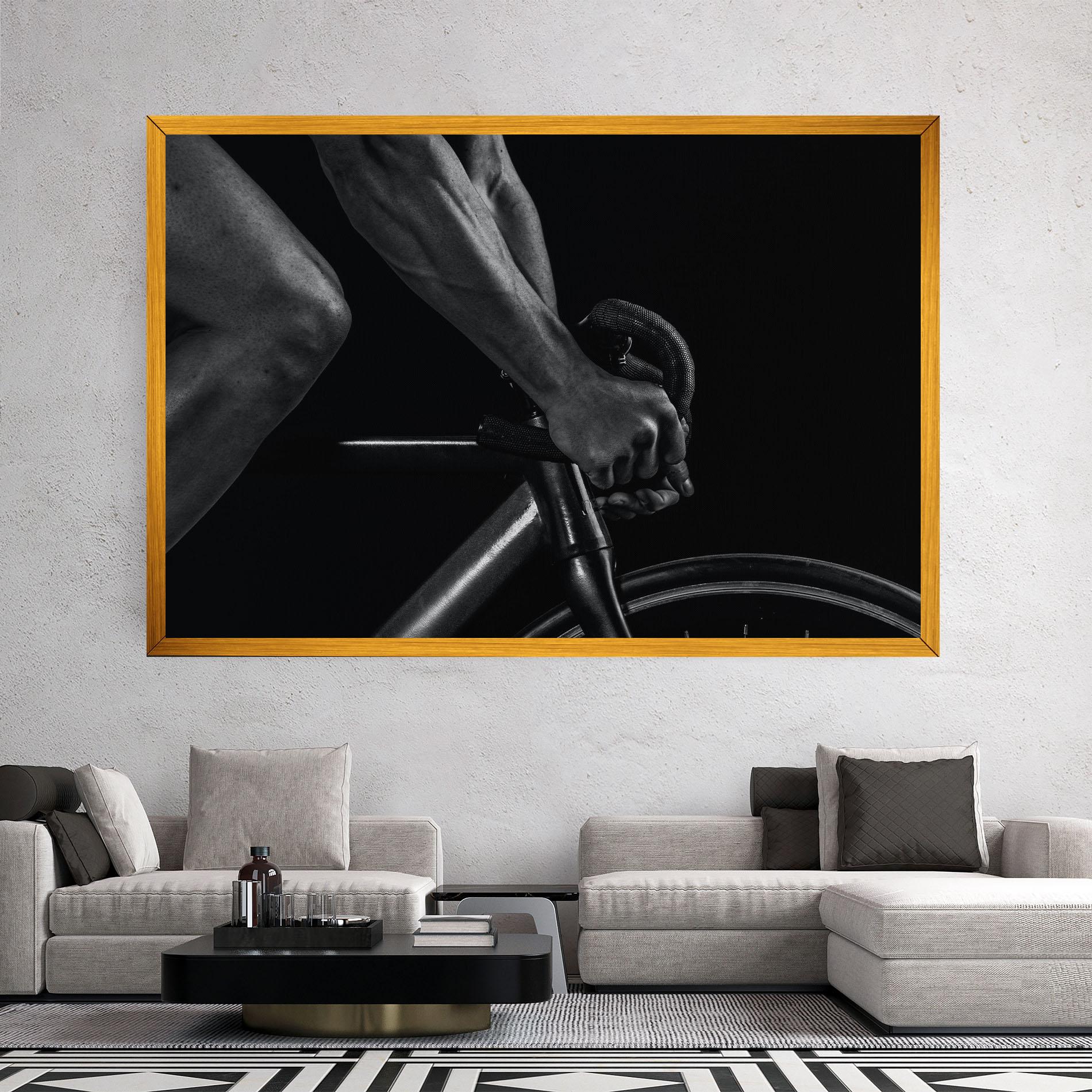 Tablou Canvas Bike Burst mockup 2