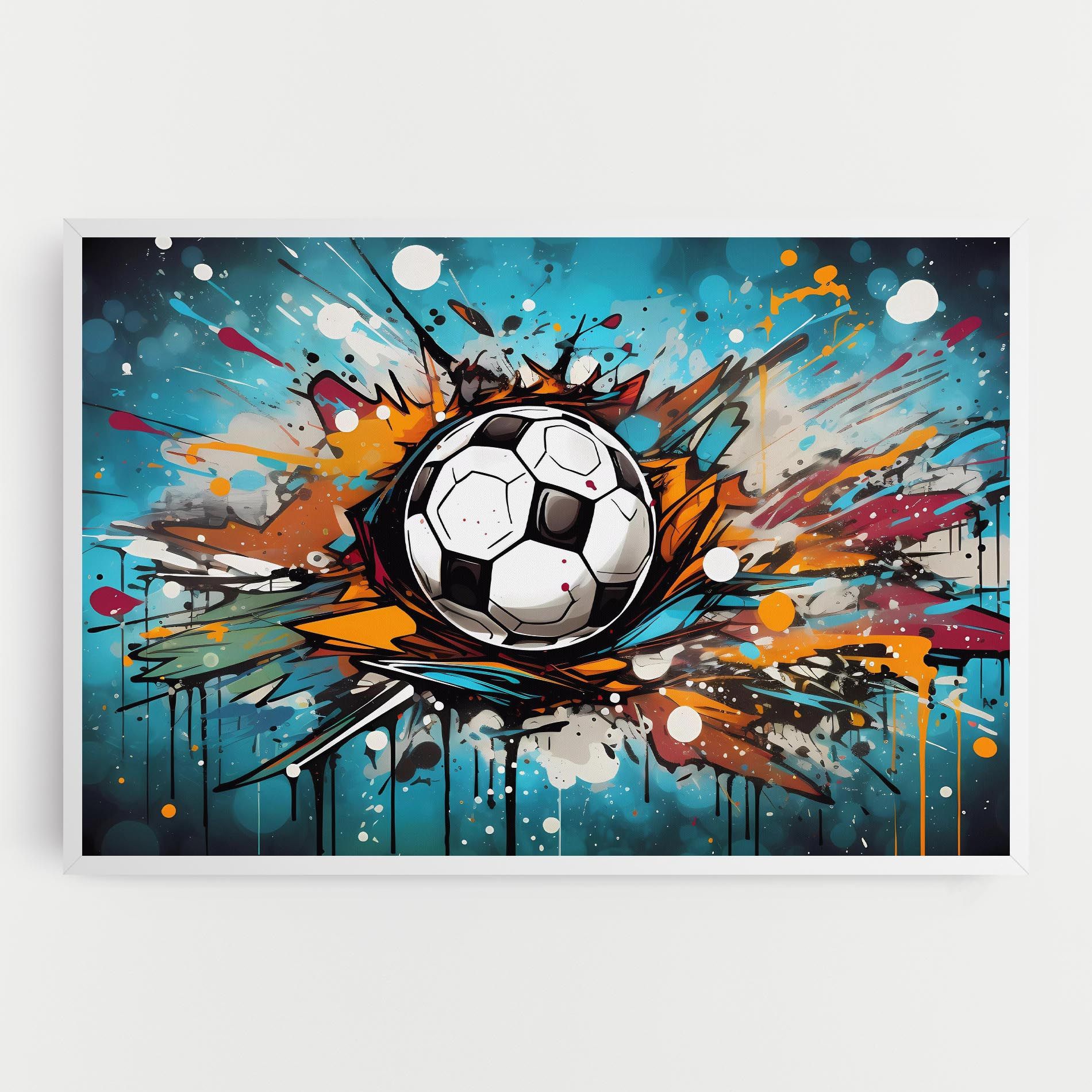 Football Graffiti Style mockup 0