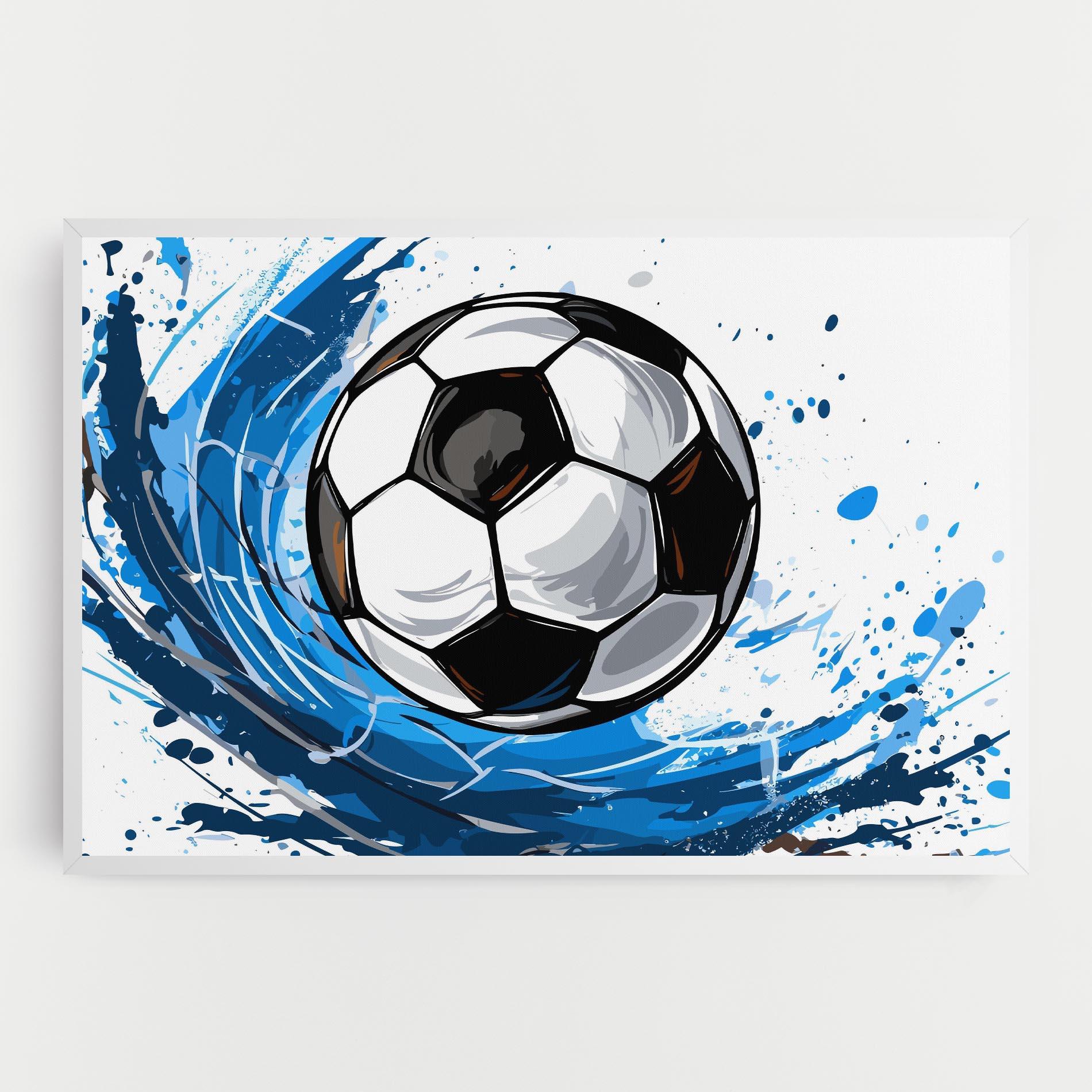 Tablou Canvas Football Wave mockup 0