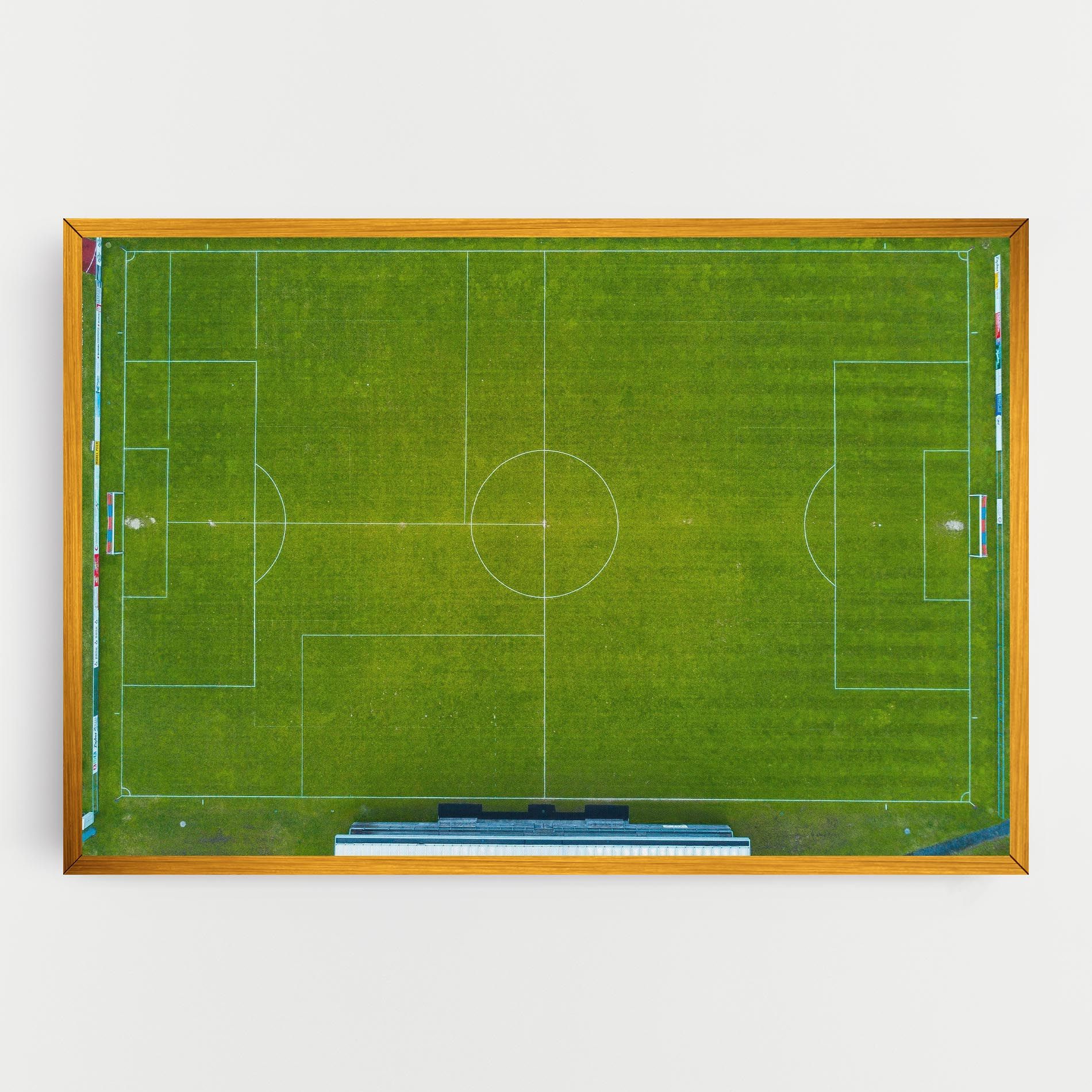 Green Football Field mockup 0