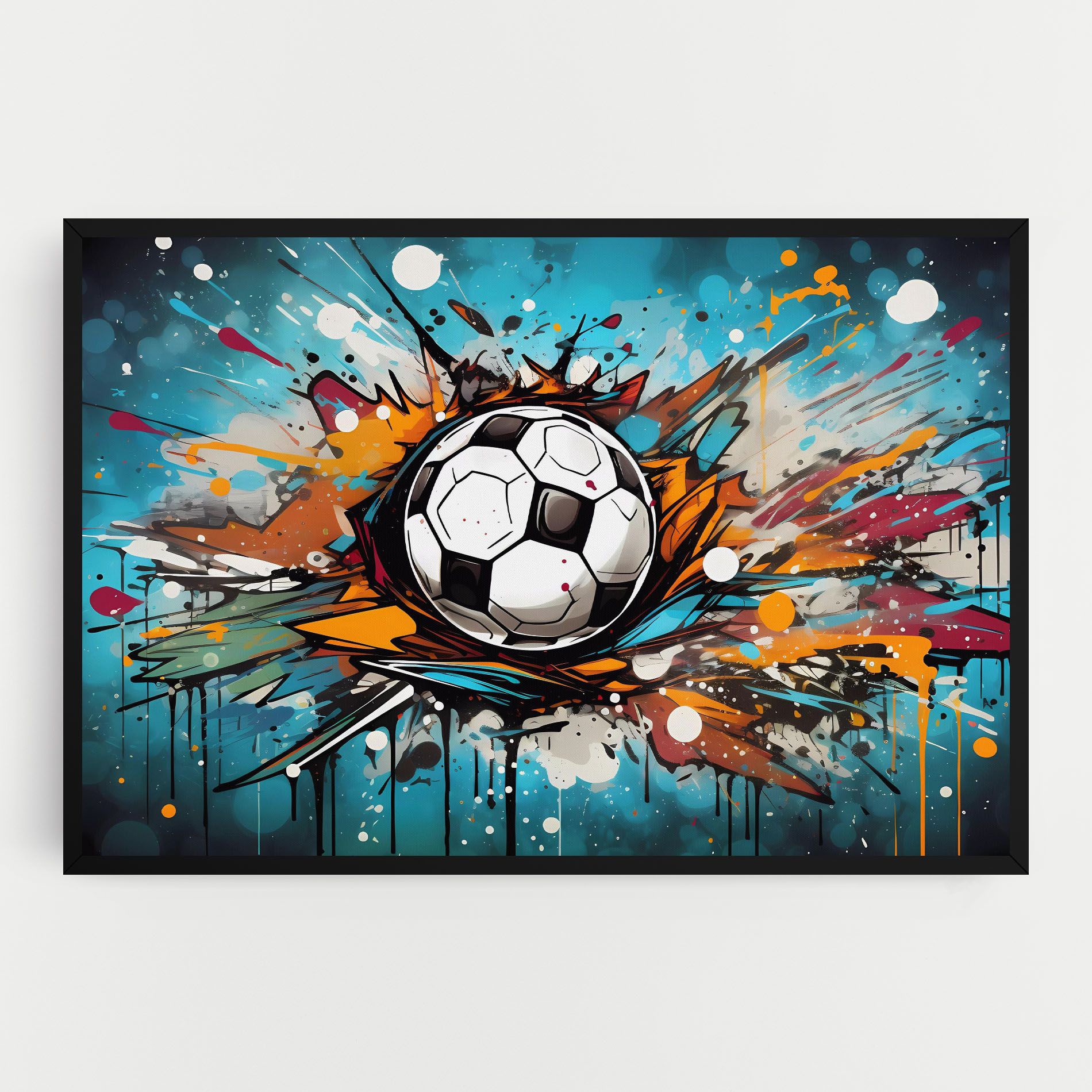 Football Graffiti Style mockup 0