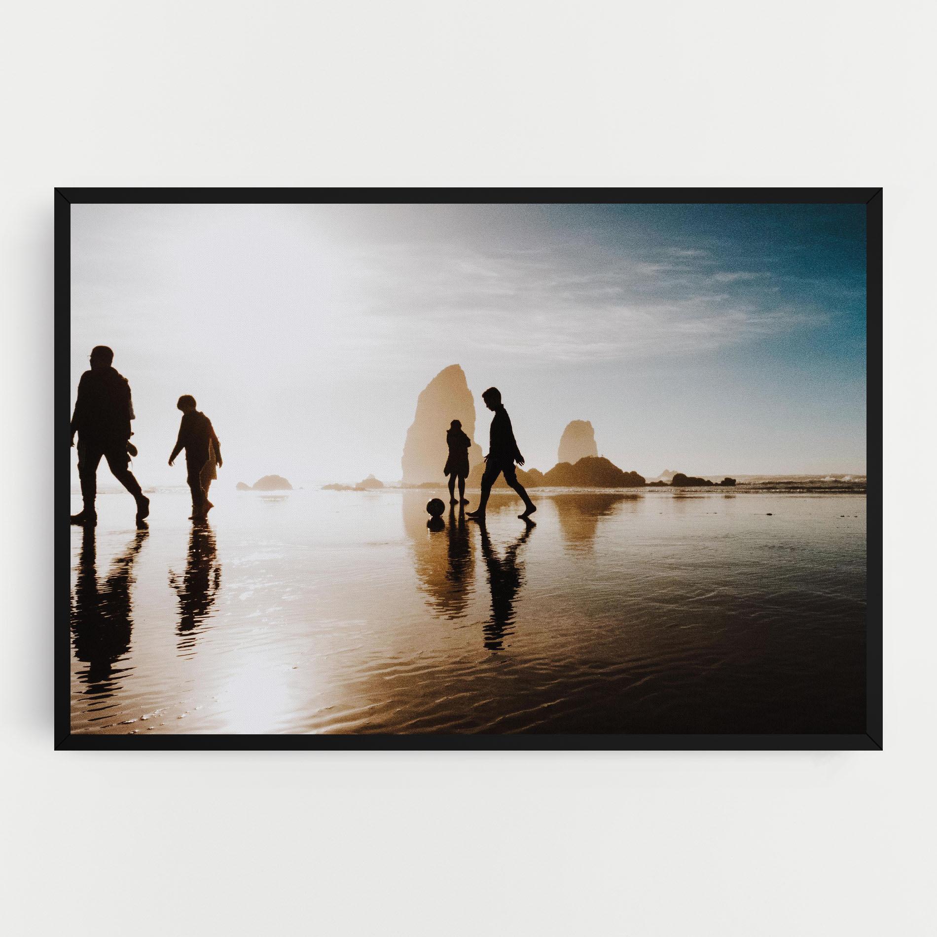 Tablou Canvas Football On Water mockup 0