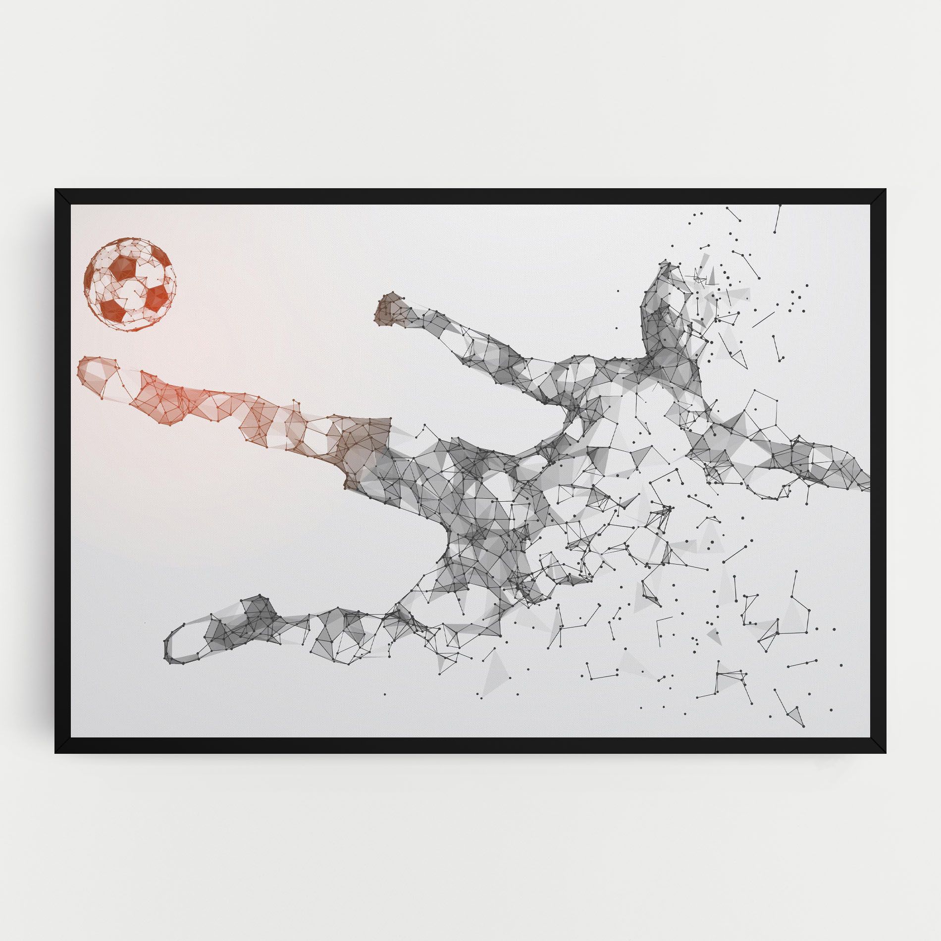 Football Orange Ball mockup 0