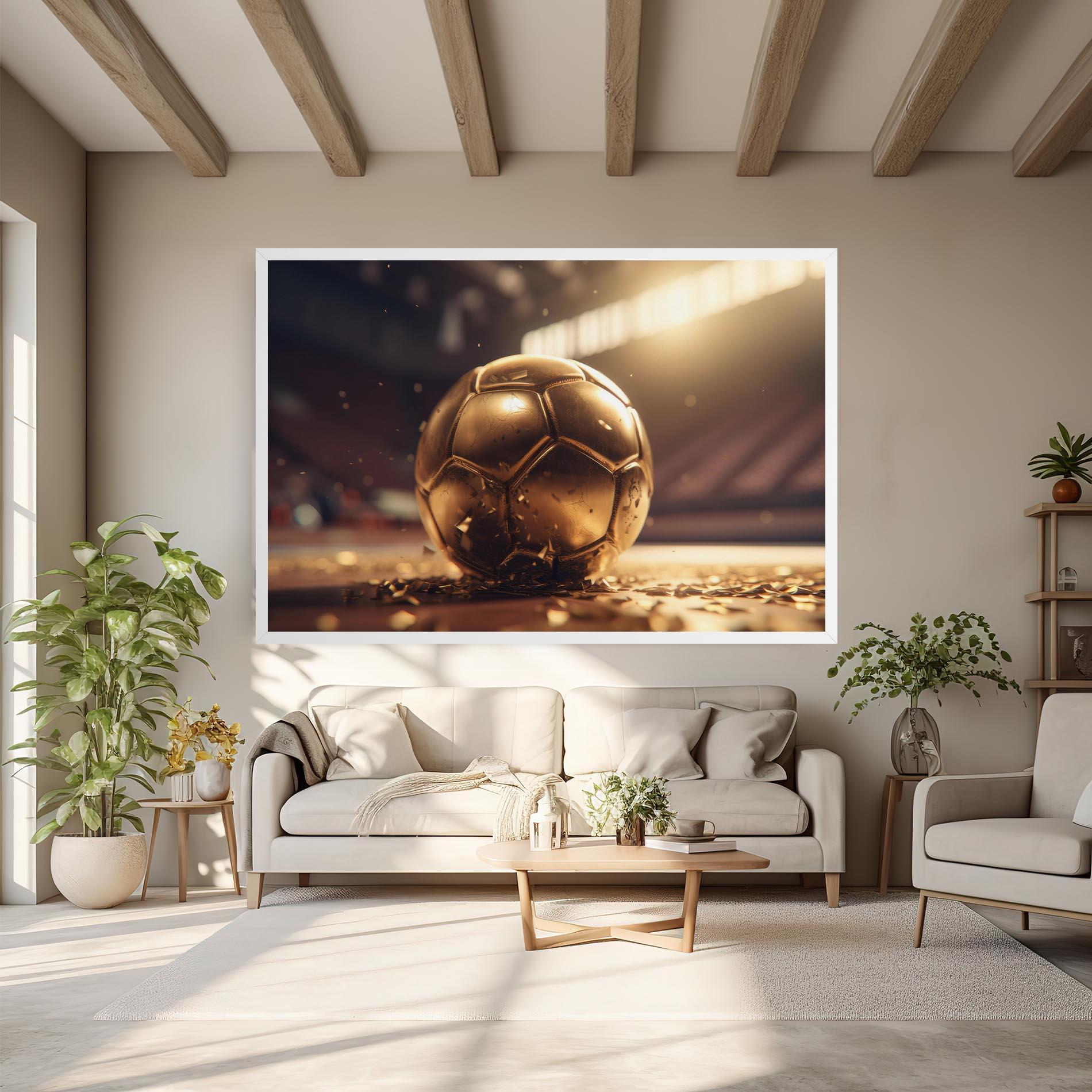 Tablou Canvas Award For Football mockup 6