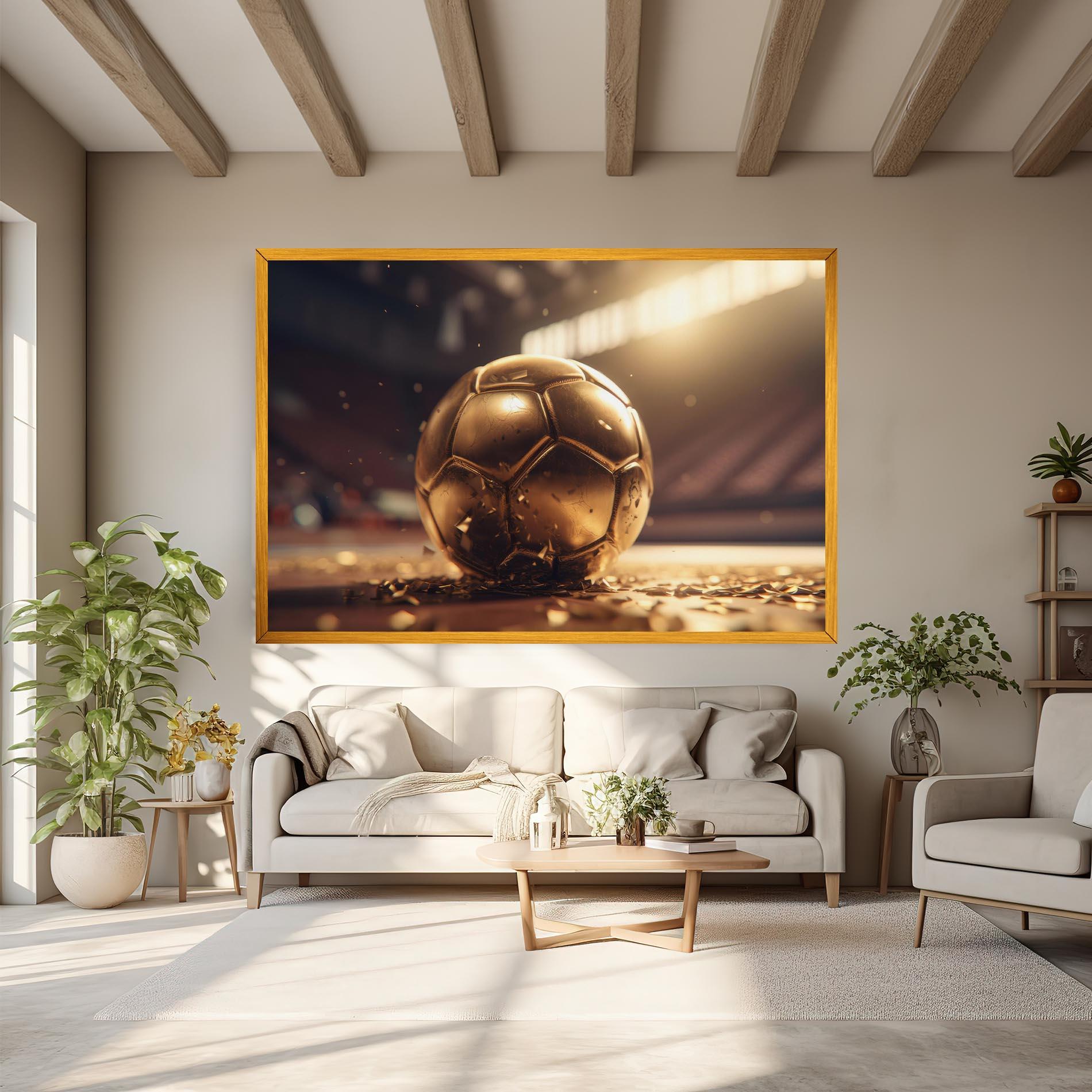 Tablou Canvas Award For Football mockup 6