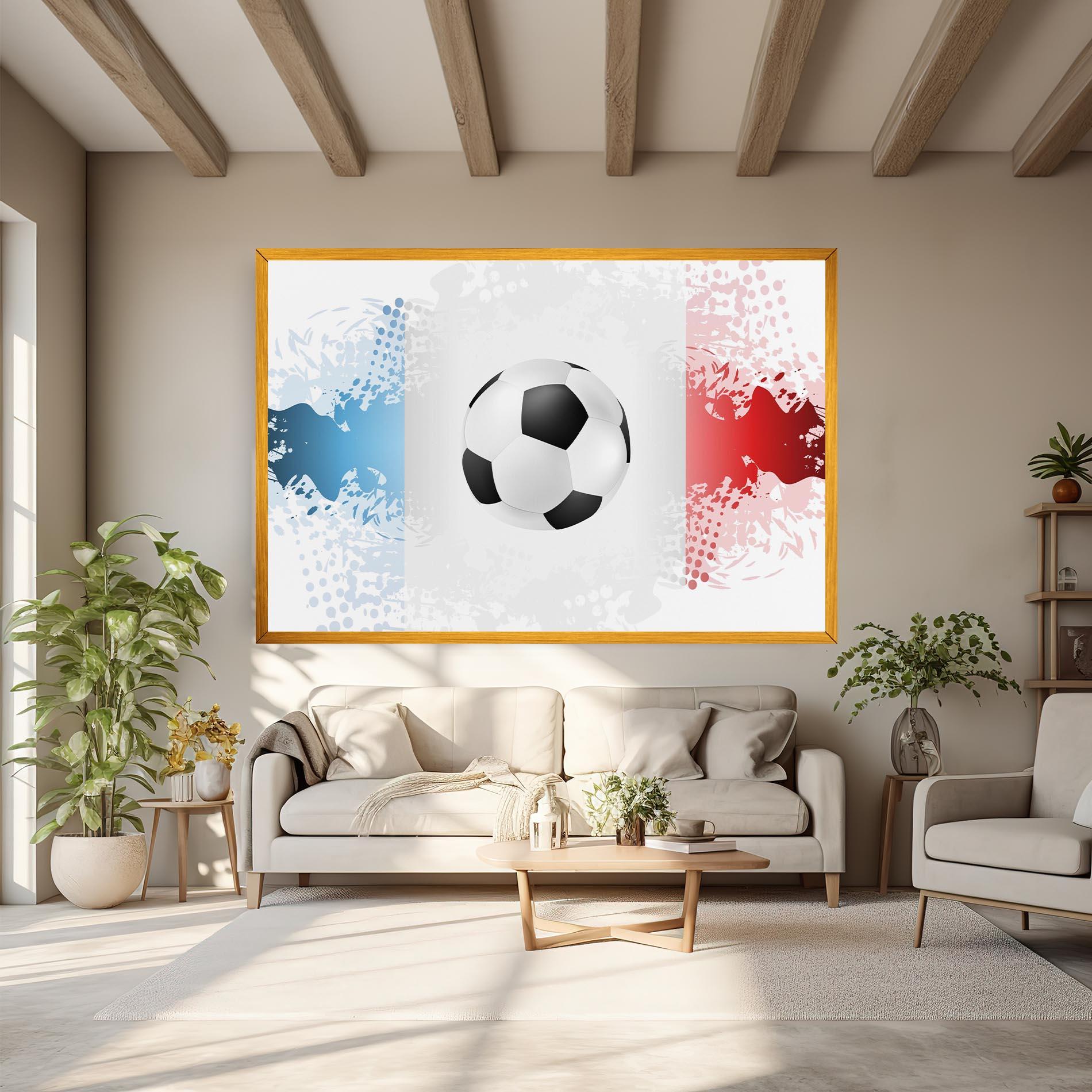 Tablou Canvas France Football mockup 6