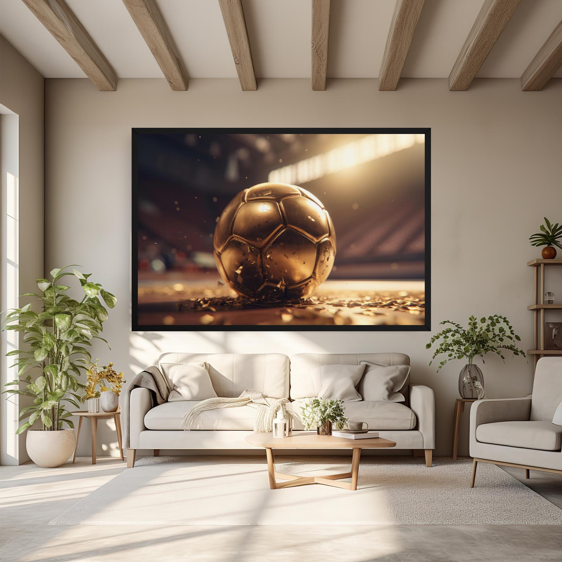 Tablou Canvas Award For Football mockup 6