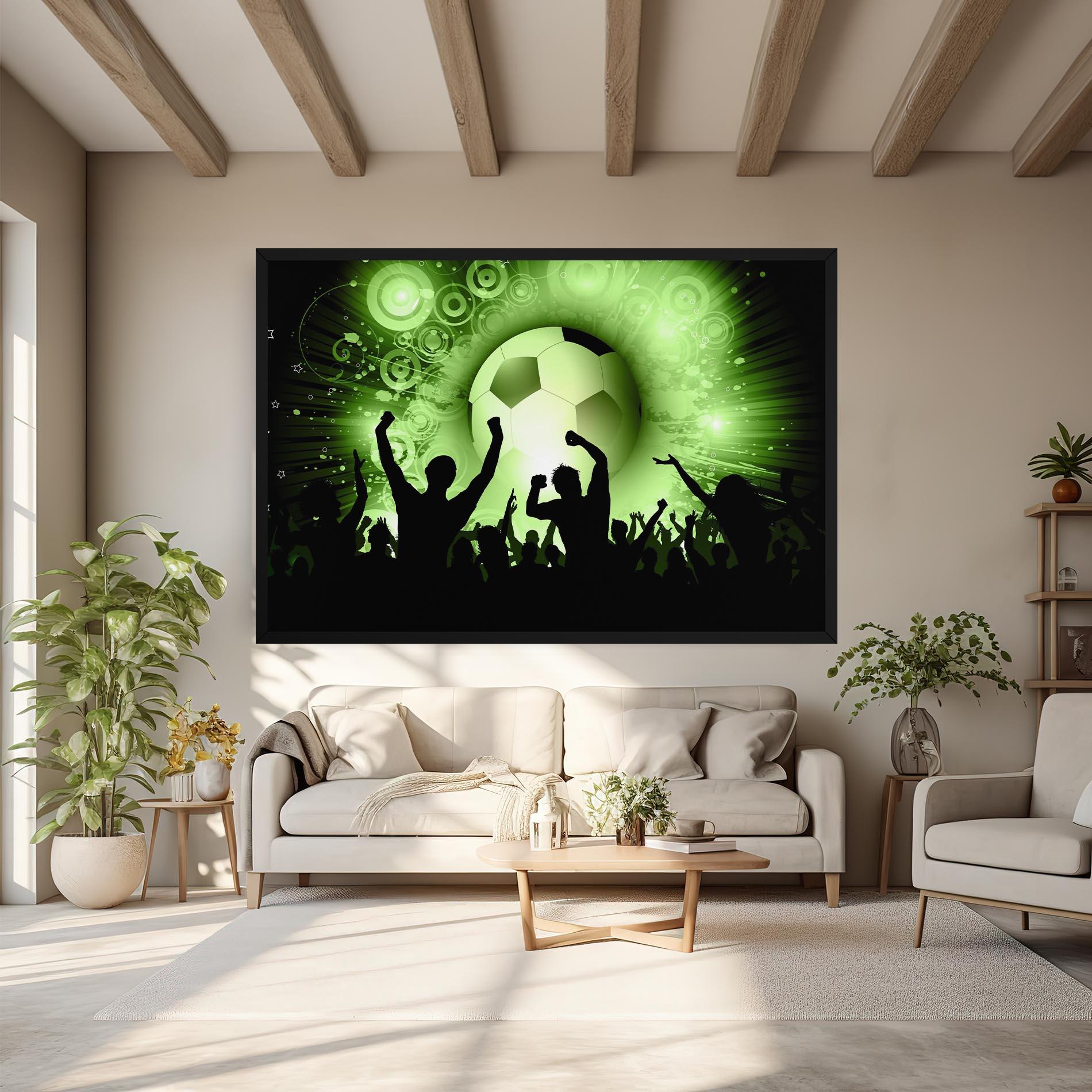 Tablou Canvas Football Crowd mockup 6