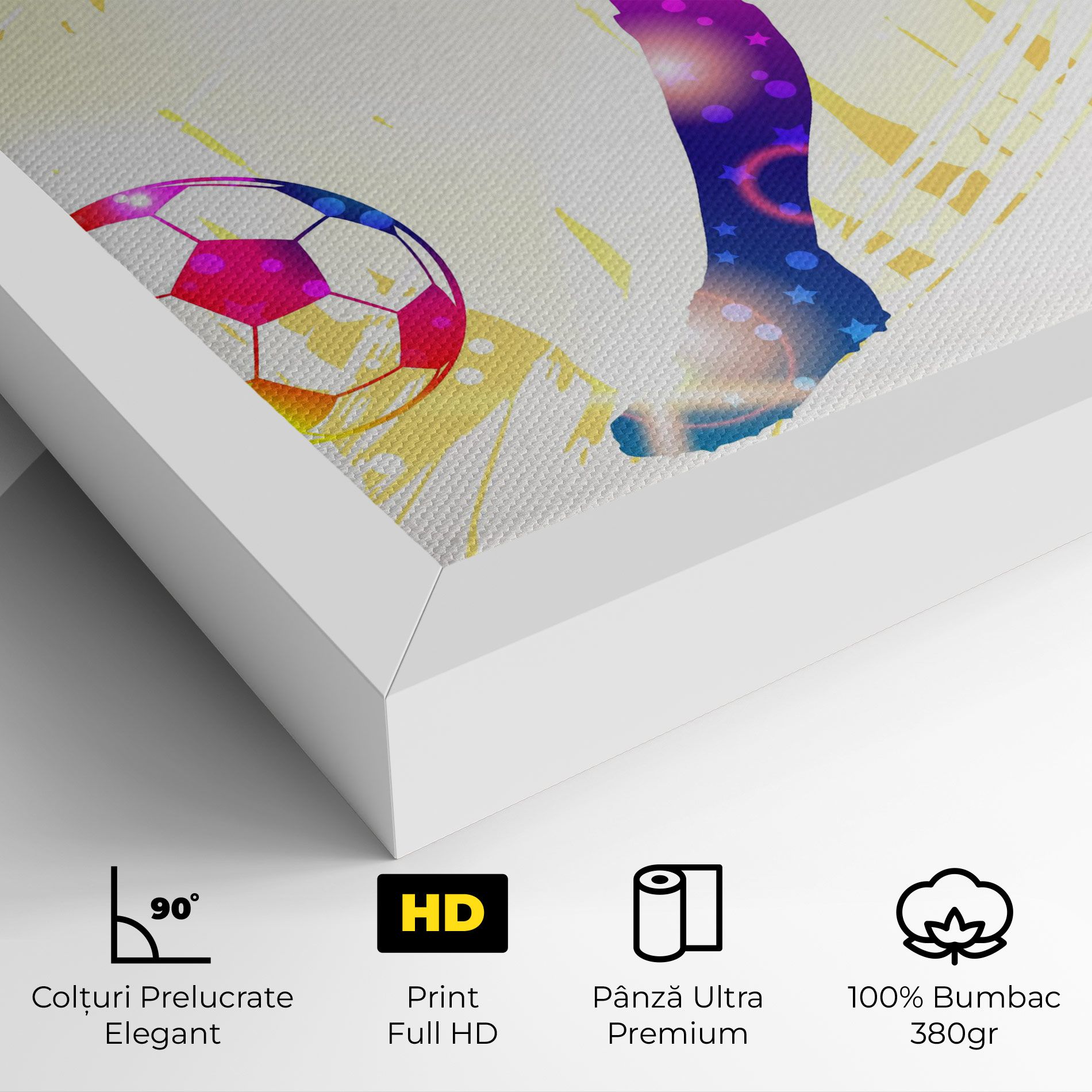 Football Gold Art mockup 4