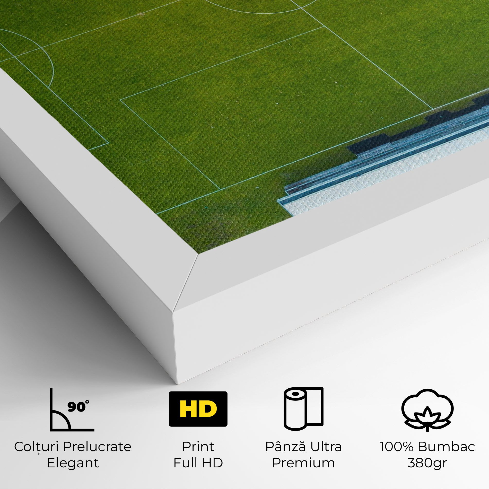 Green Football Field mockup 4