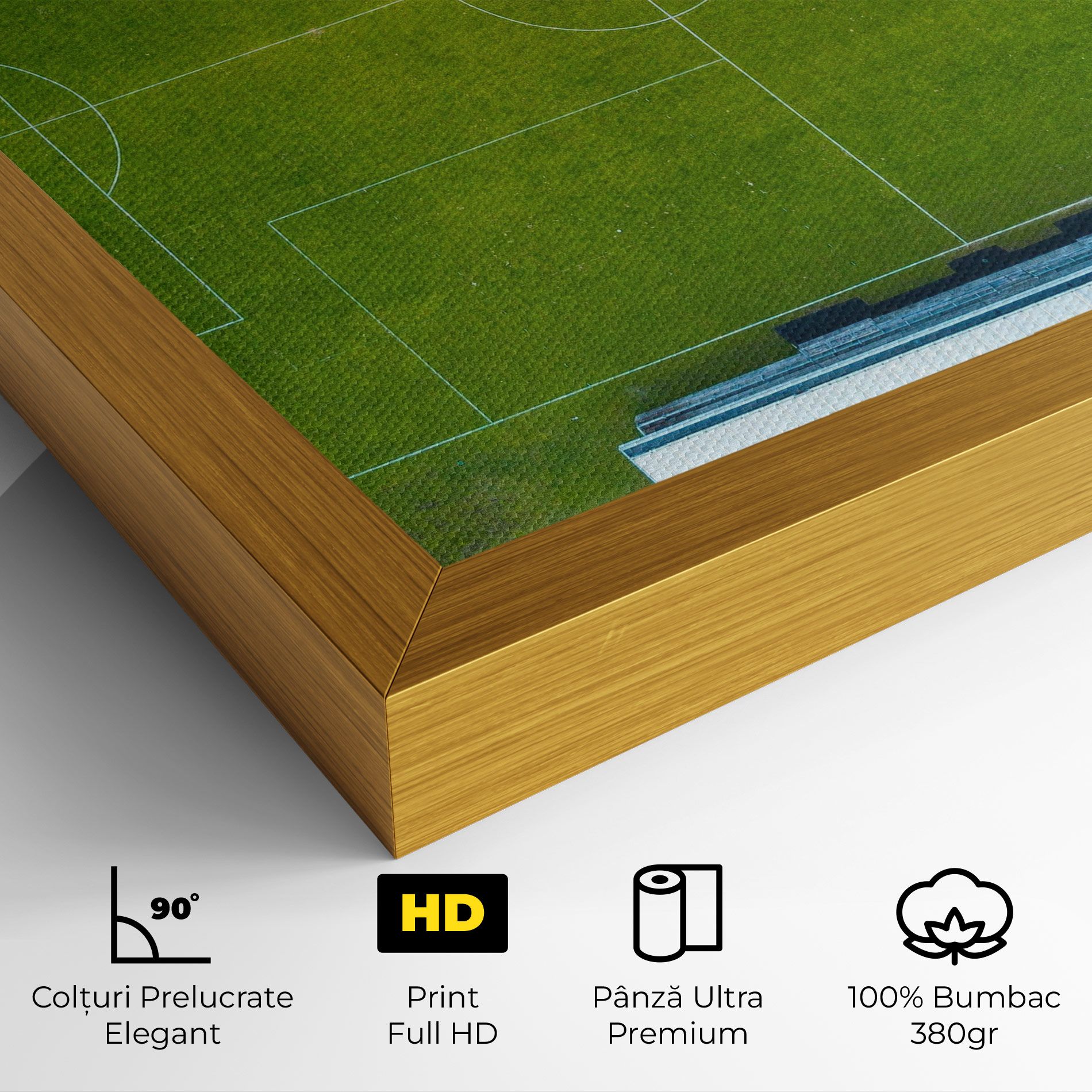 Green Football Field mockup 4