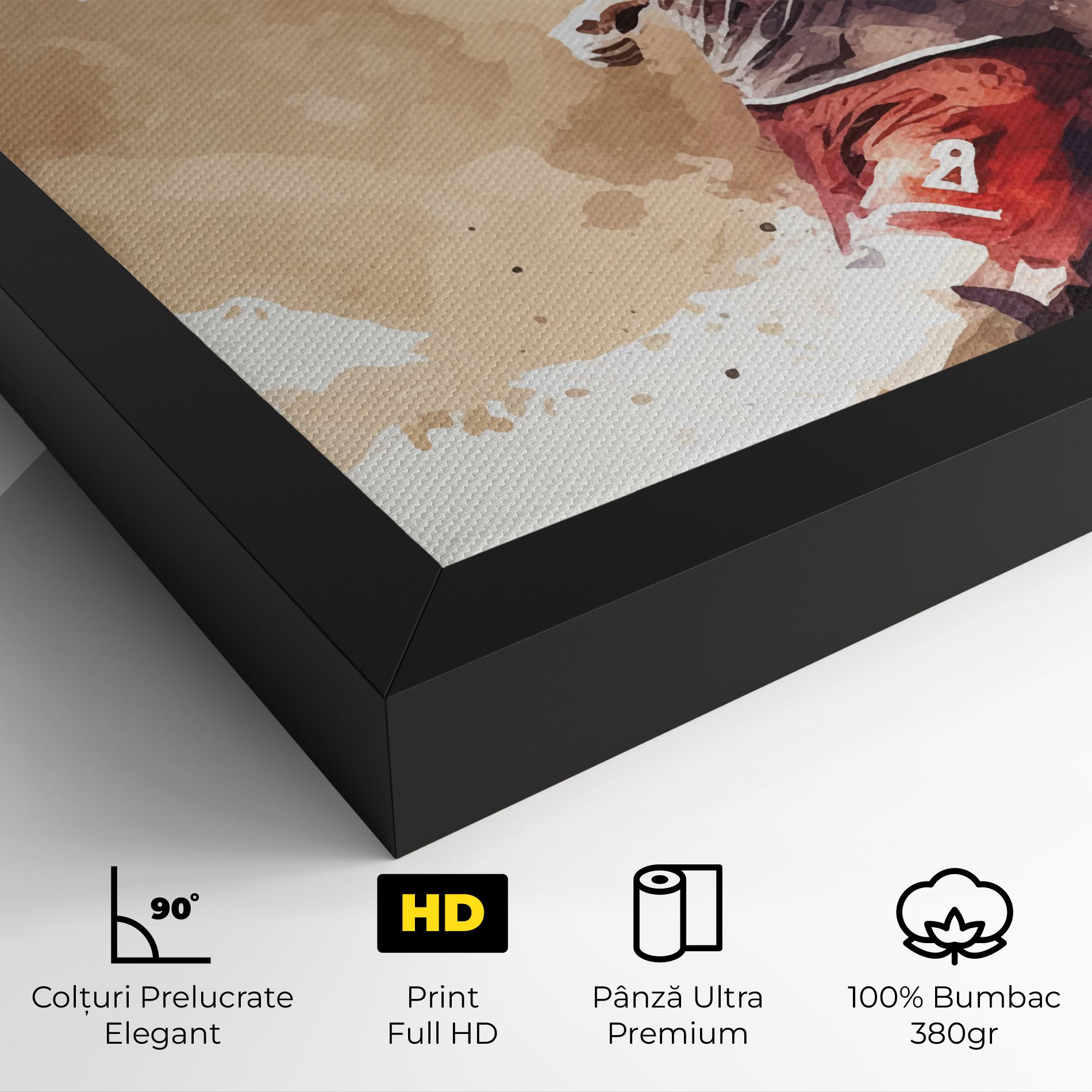 Football Red Cream mockup 4