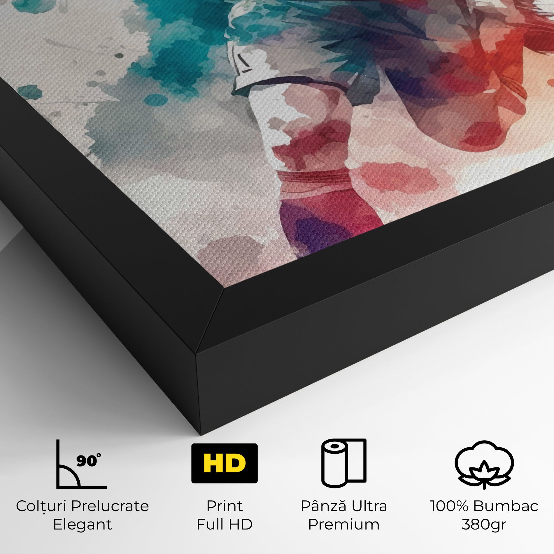 Football Watercolor mockup 4