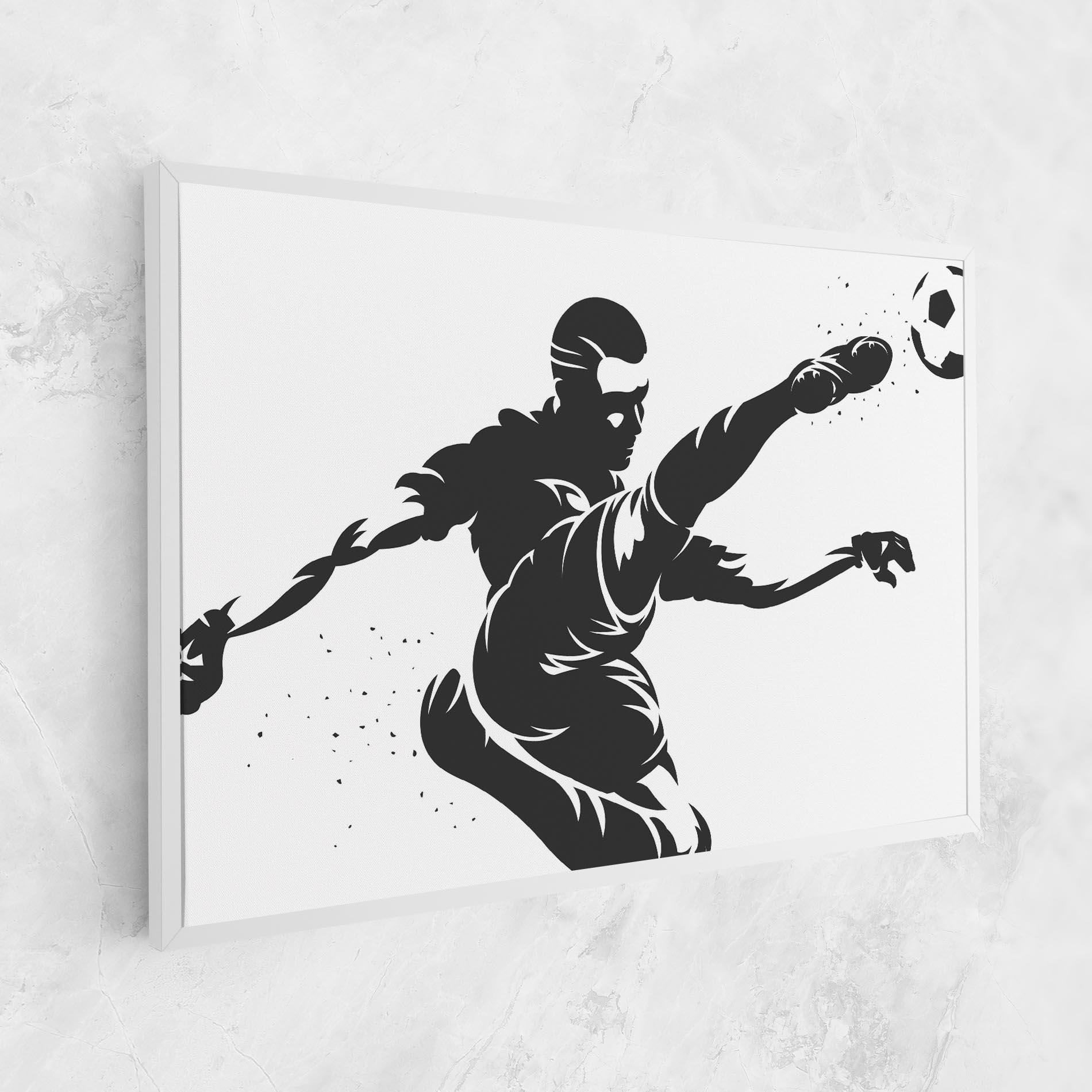 Tablou Canvas Air Football mockup 1