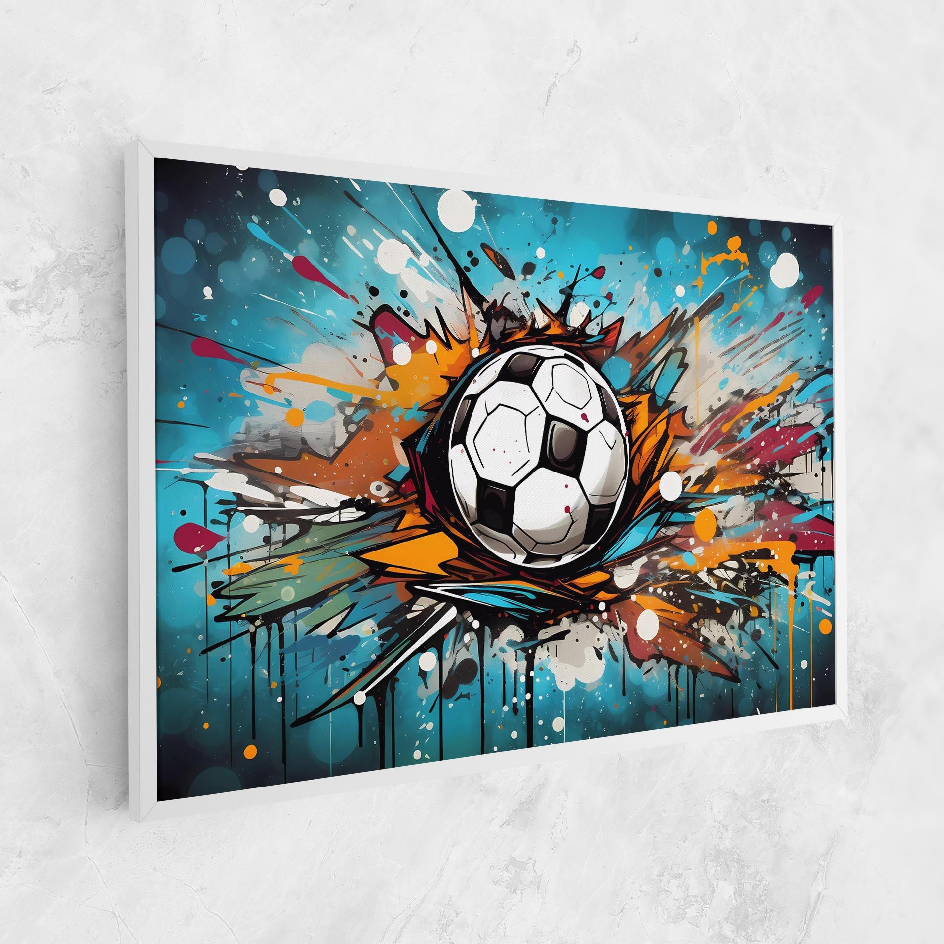 Football Graffiti Style mockup 1