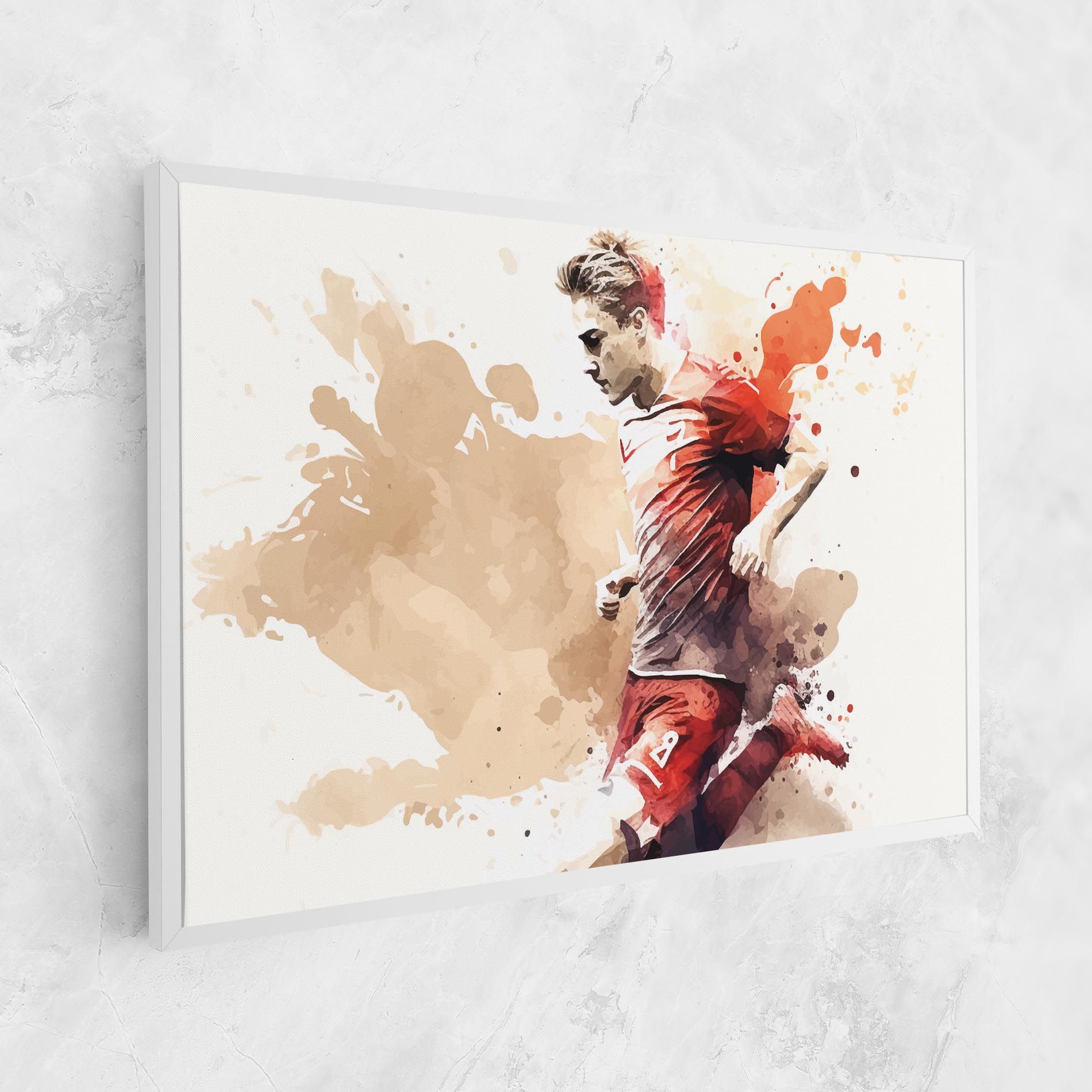 Football Red Cream mockup 1