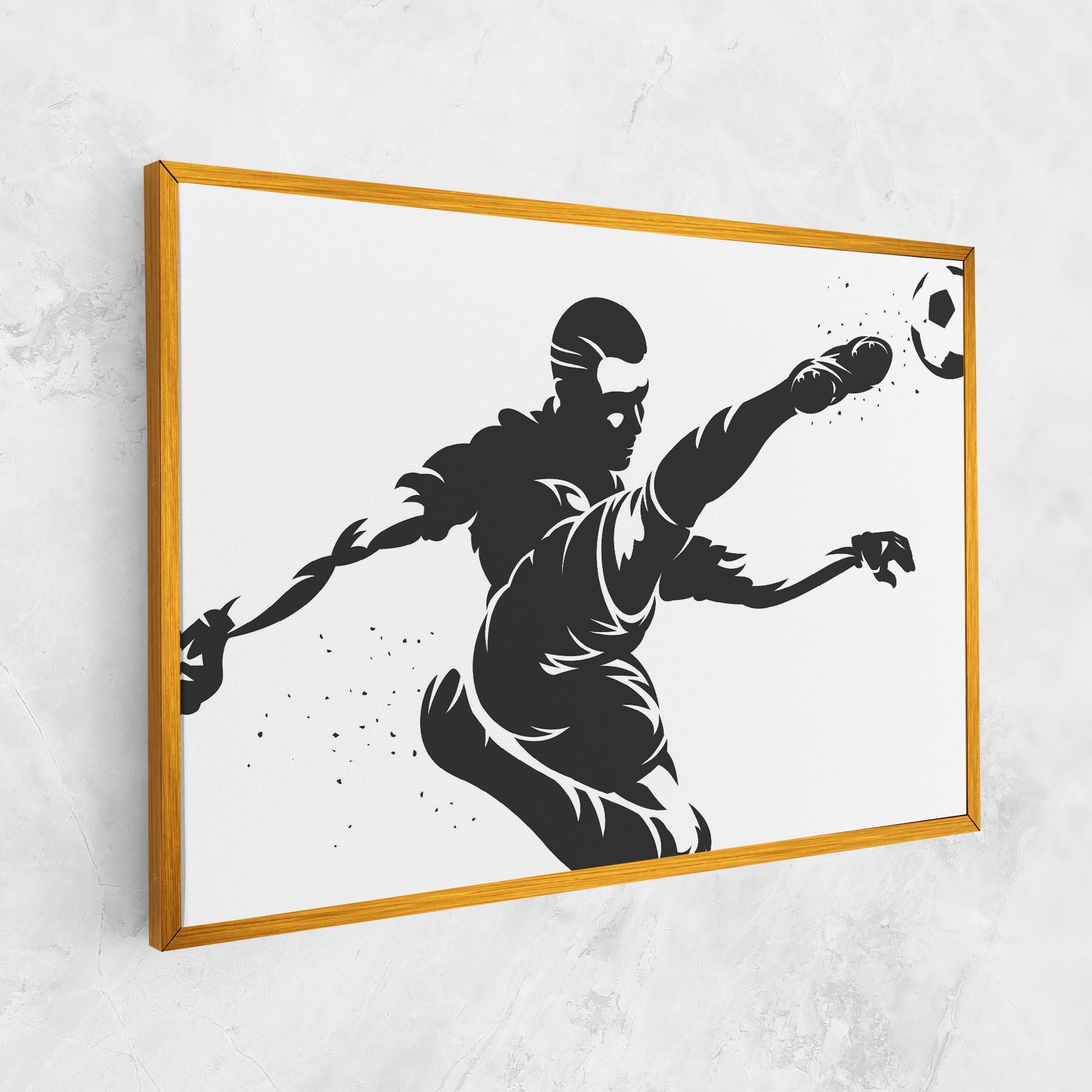 Tablou Canvas Air Football mockup 1