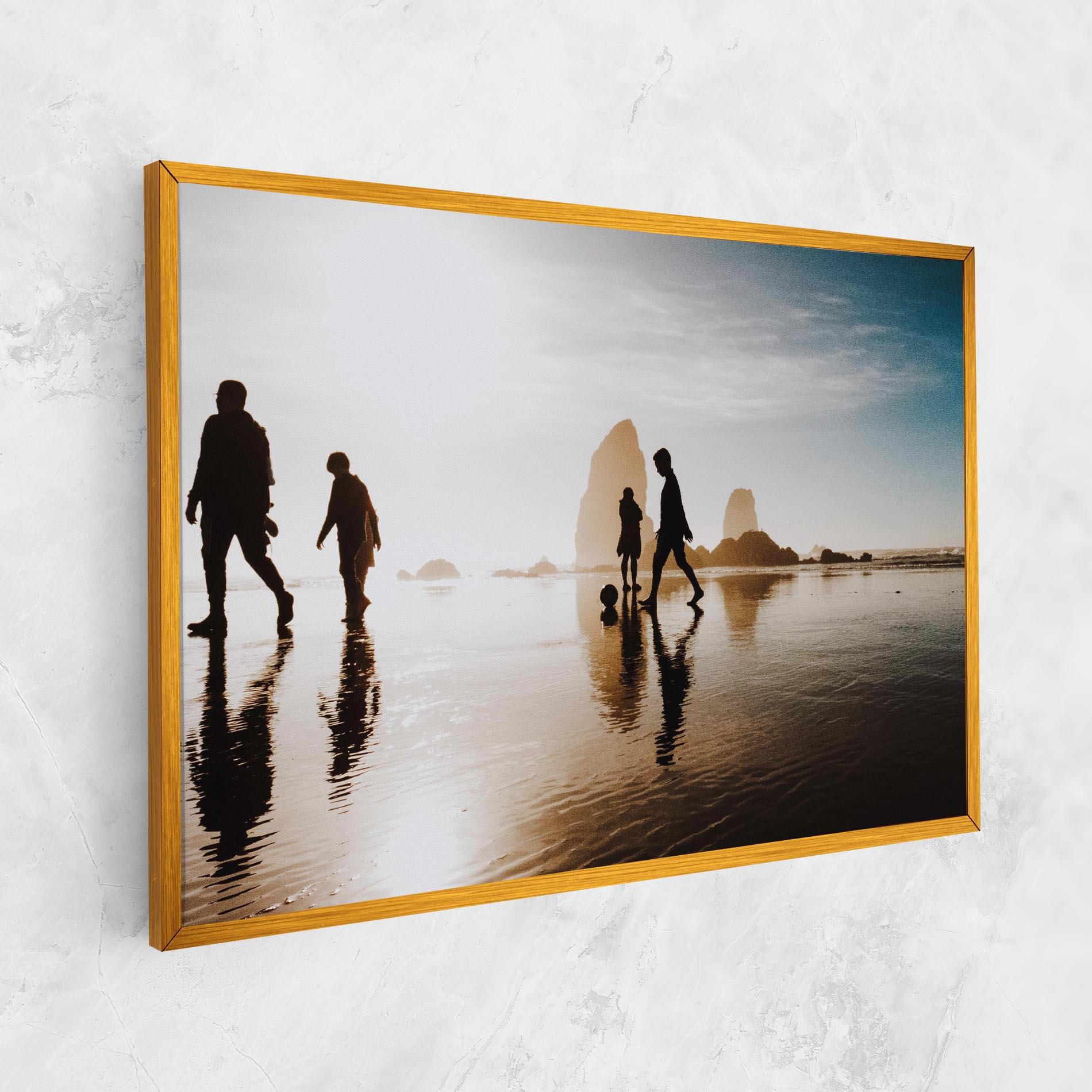 Tablou Canvas Football On Water mockup 1