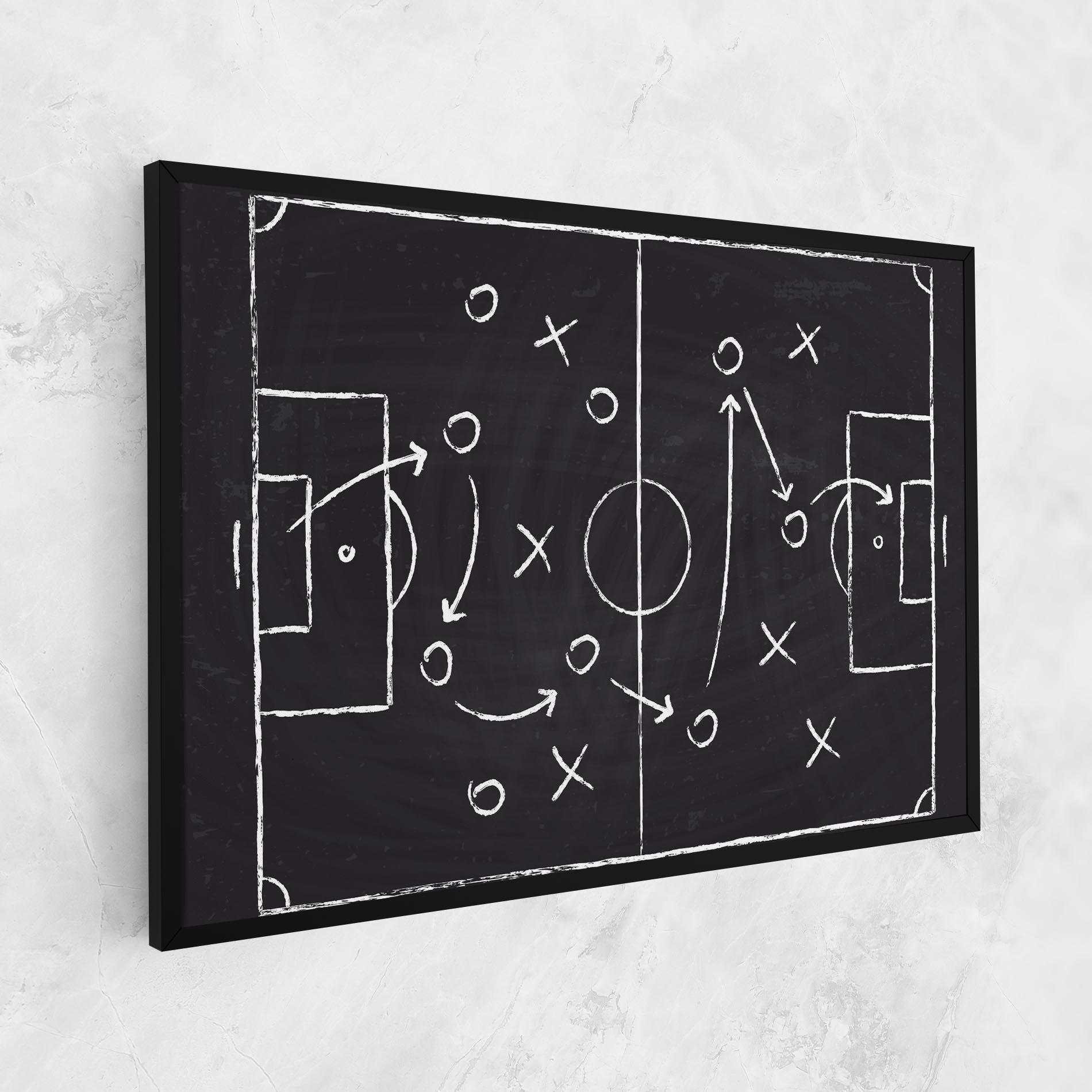 Tablou Canvas Grey Board Football mockup 1