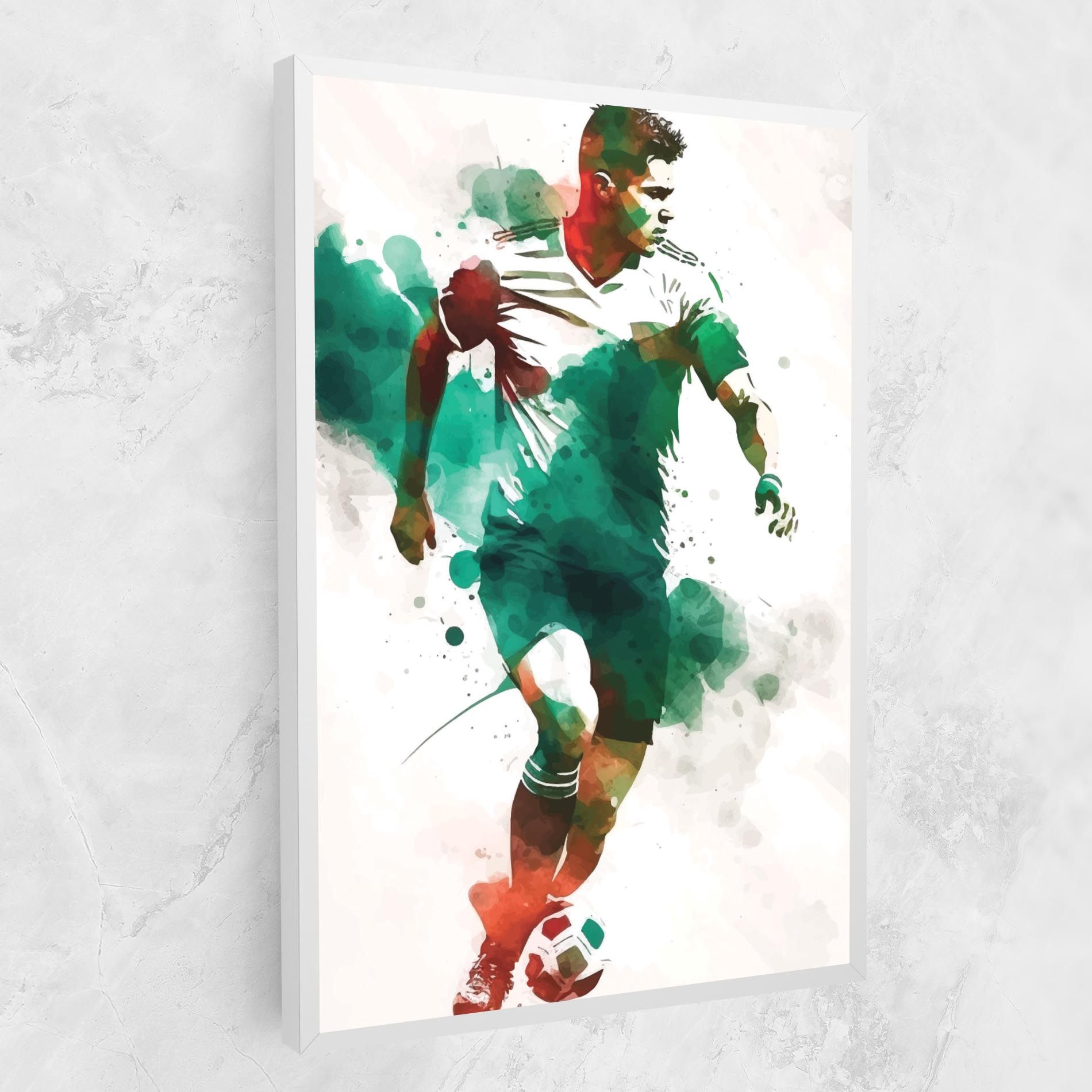 Green Football mockup 1