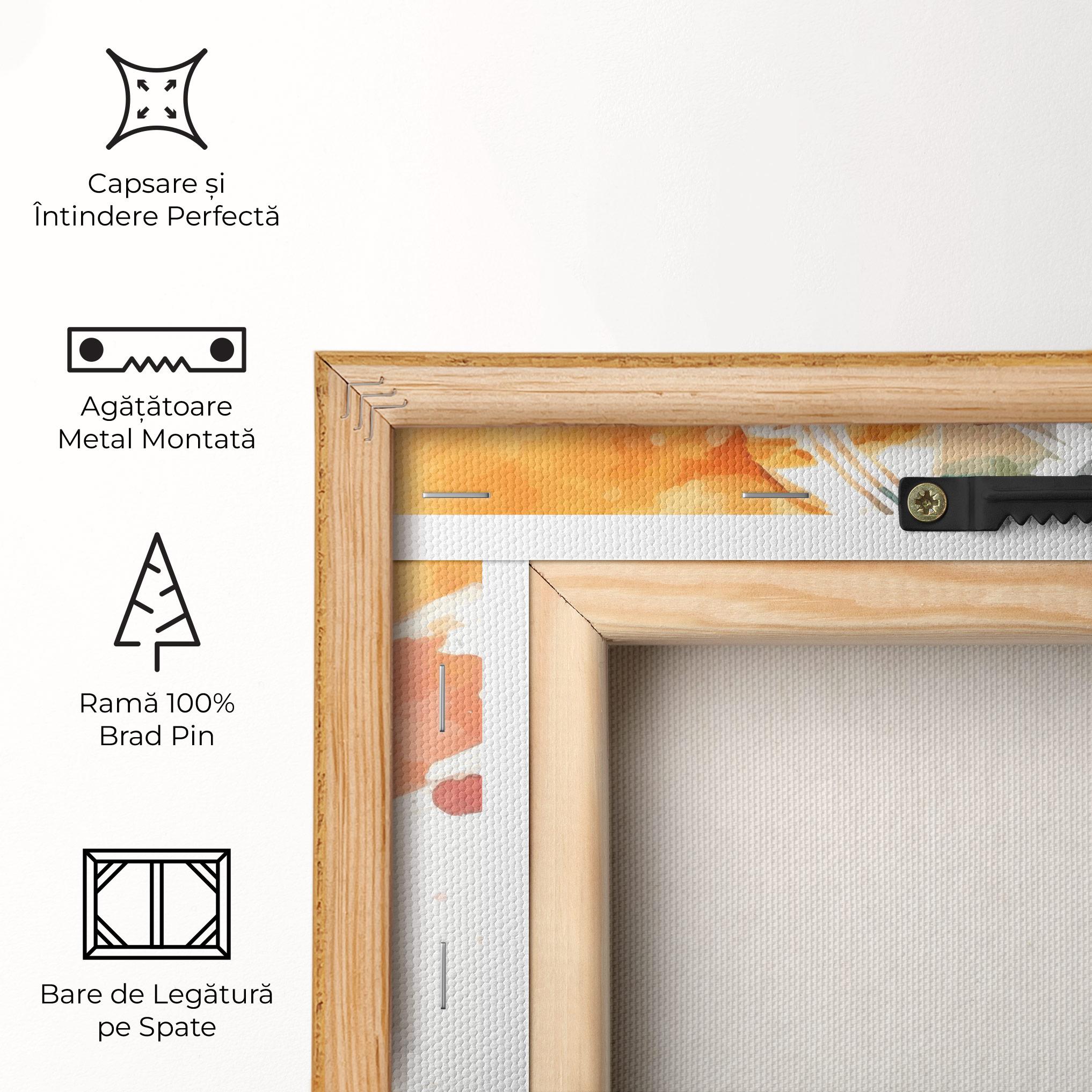 Tablou Canvas Football Watercolor mockup 5