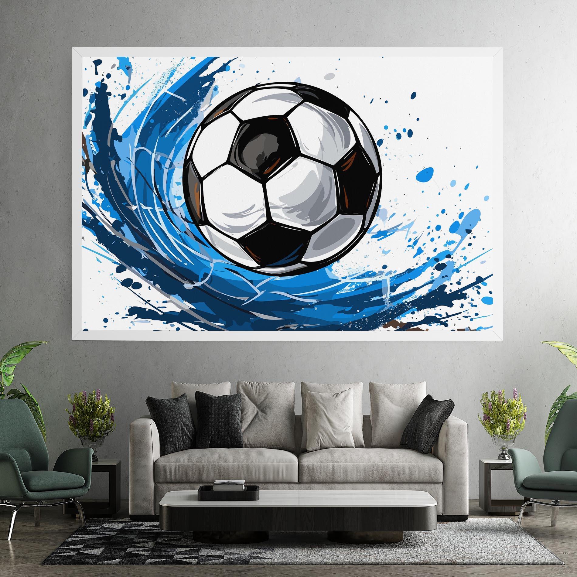 Tablou Canvas Football Wave mockup 7