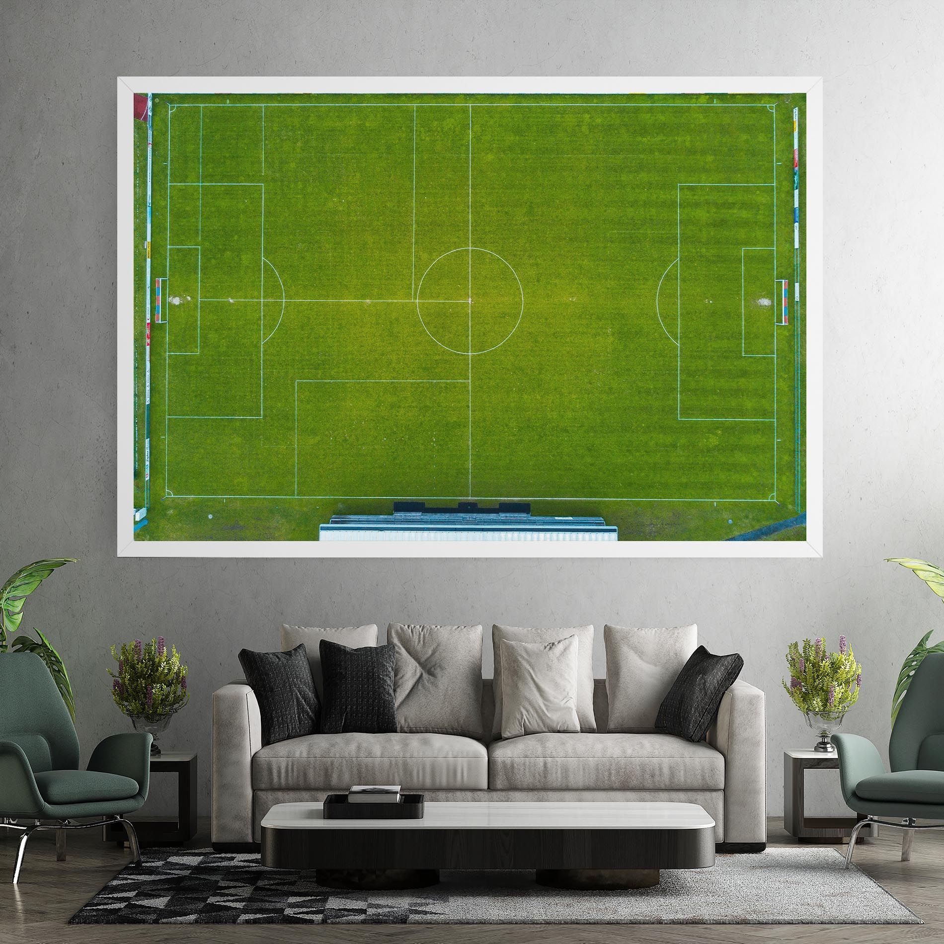 Green Football Field mockup 7