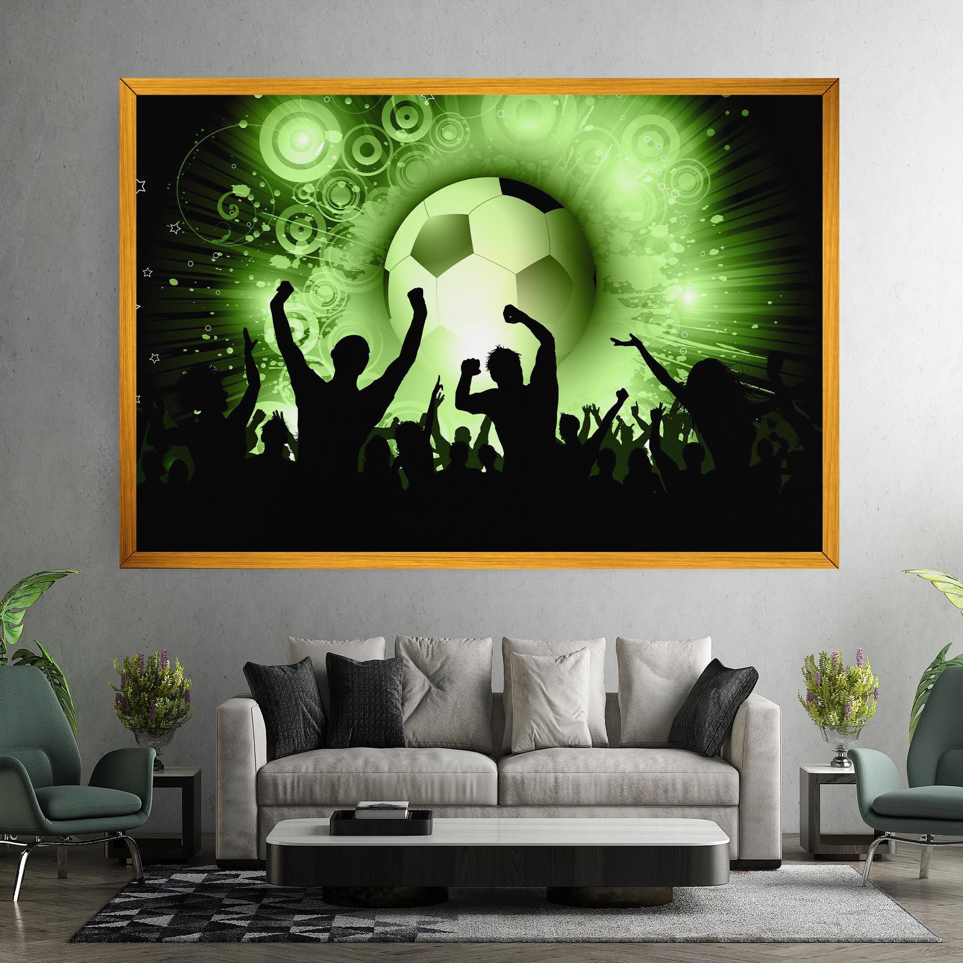 Tablou Canvas Football Crowd mockup 7