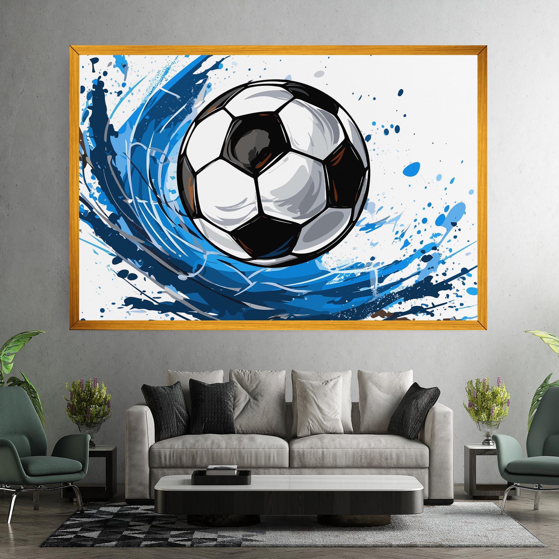 Tablou Canvas Football Wave mockup 7