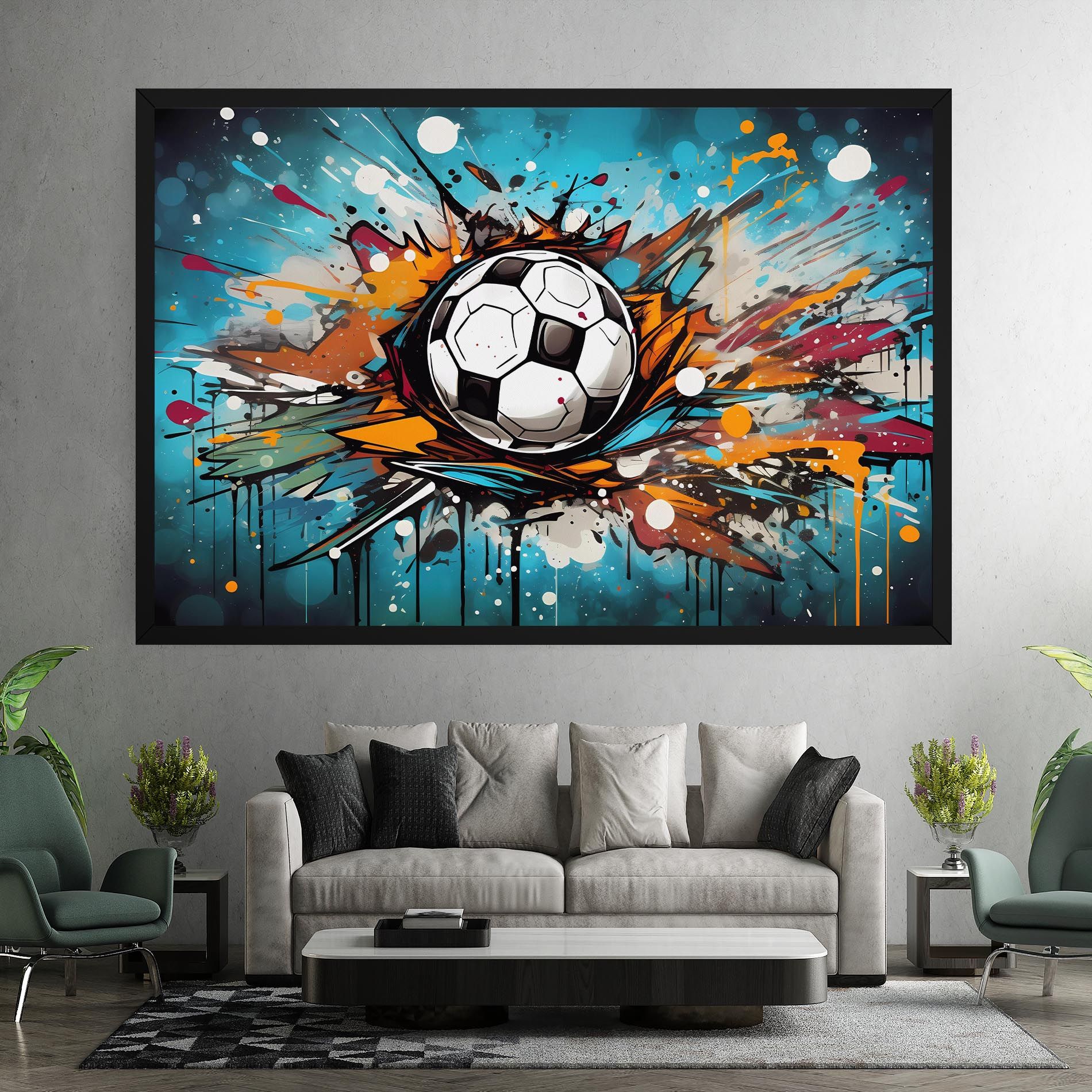 Football Graffiti Style mockup 7