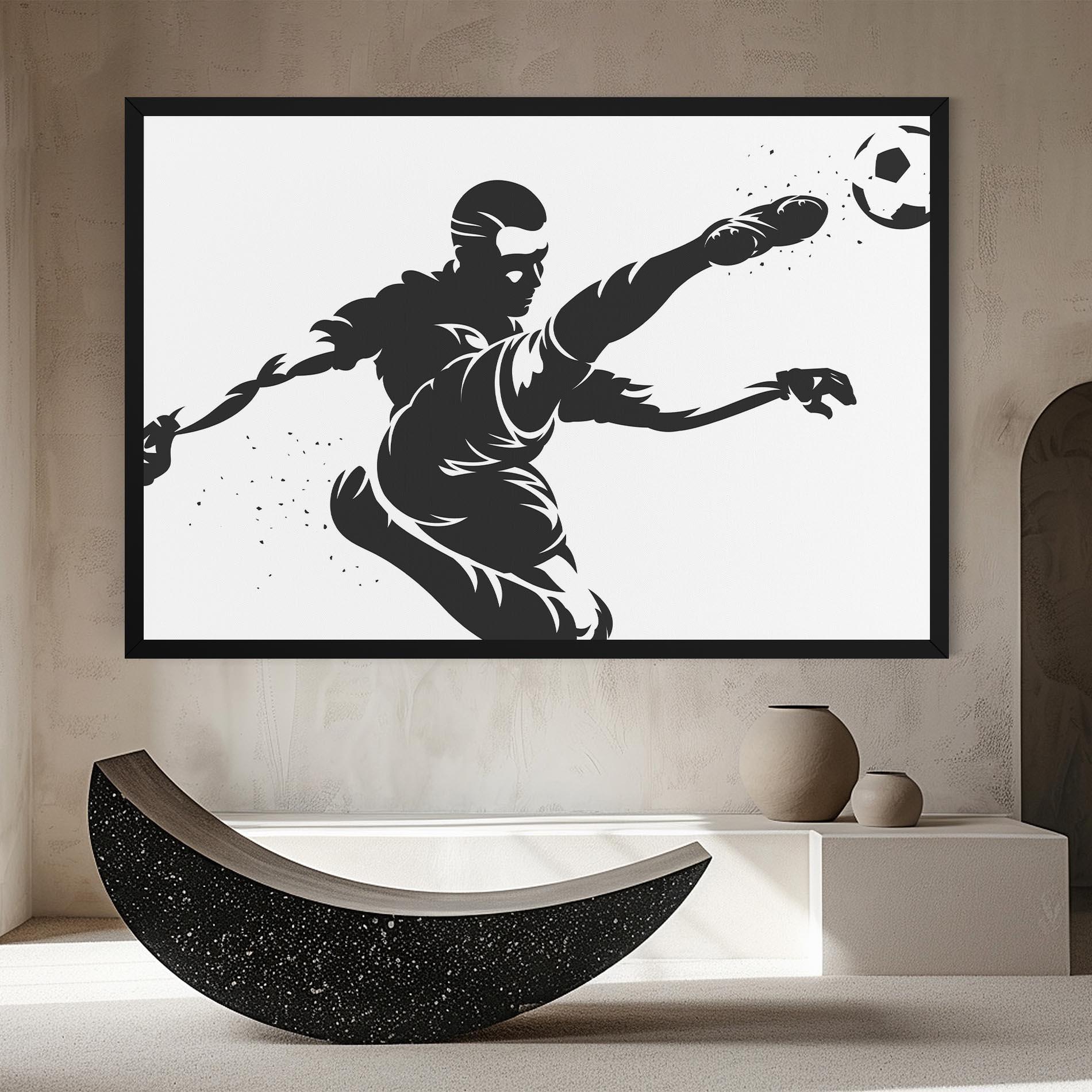 Tablou Canvas Air Football mockup 8