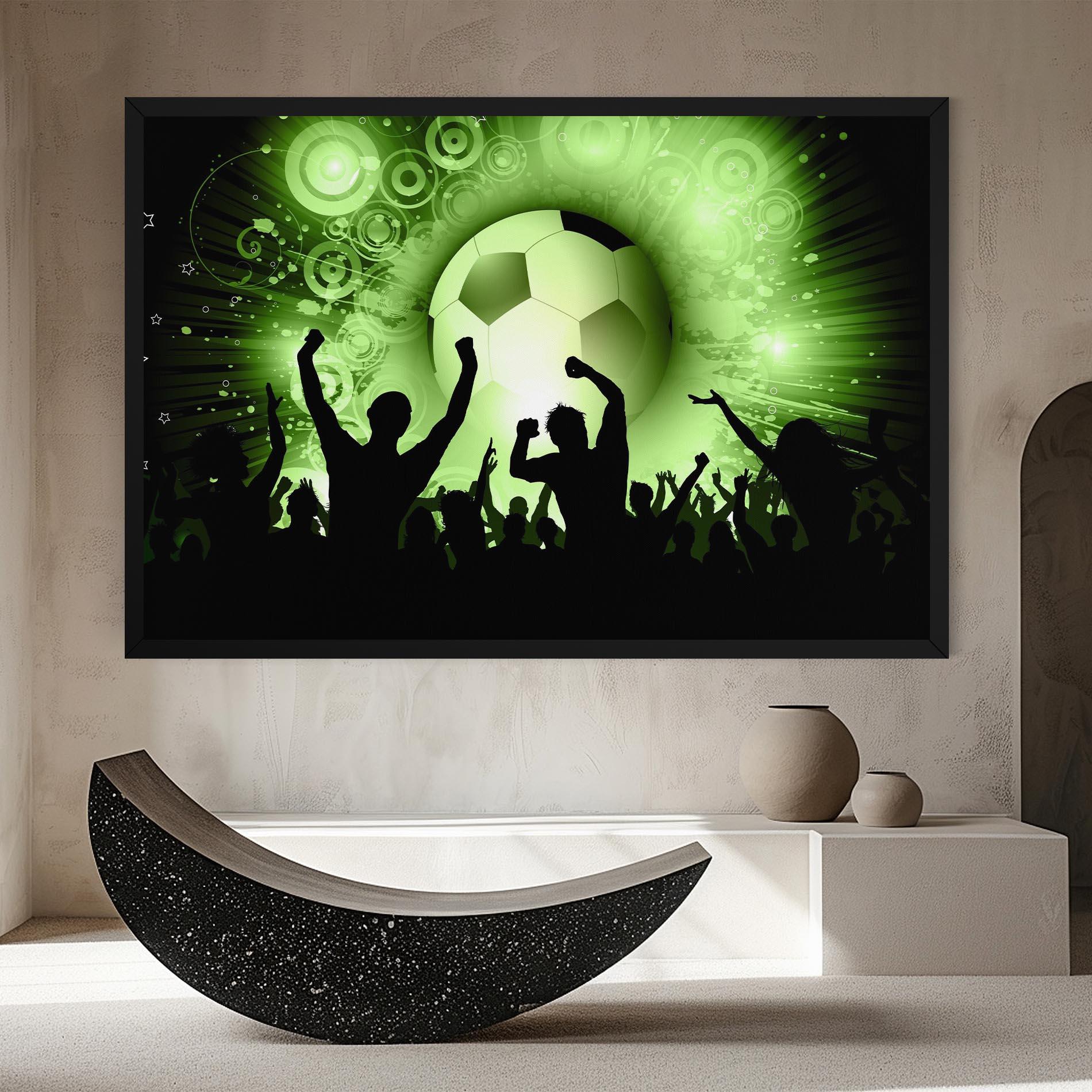 Tablou Canvas Football Crowd mockup 8