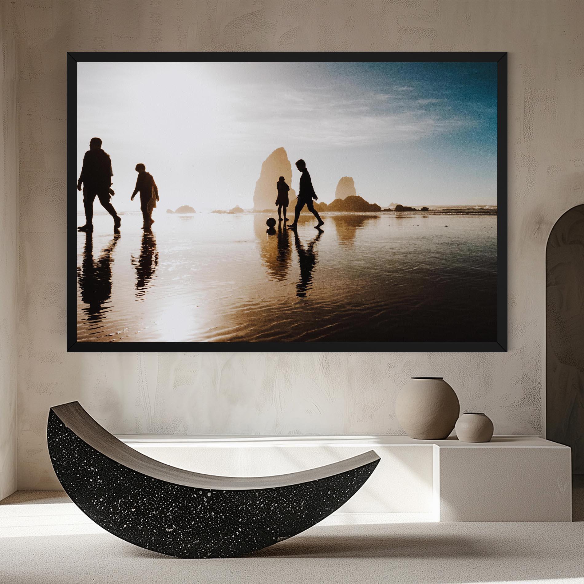 Tablou Canvas Football On Water mockup 8