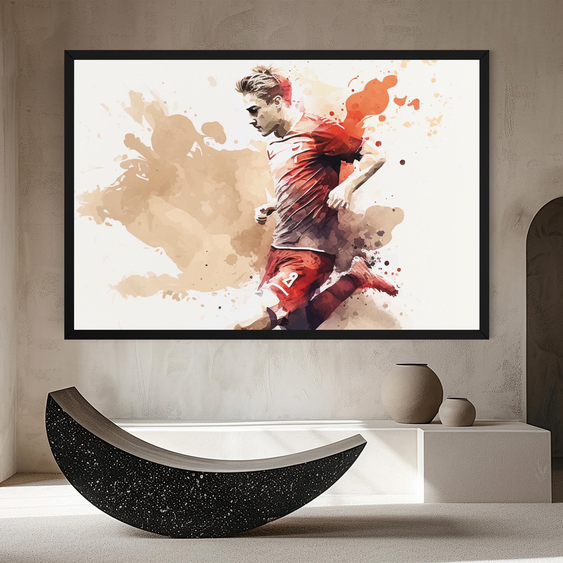 Football Red Cream mockup 8