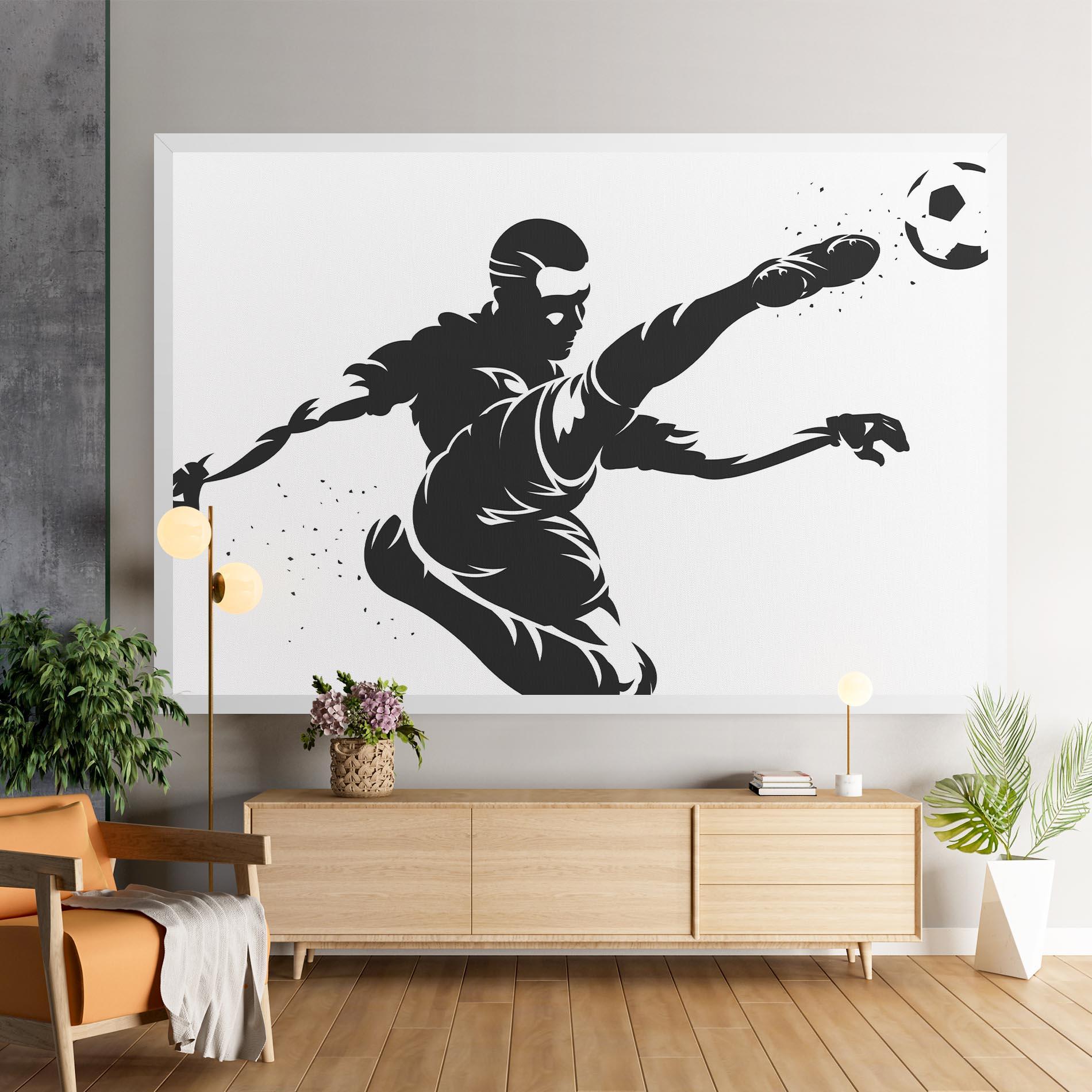 Tablou Canvas Air Football mockup 9