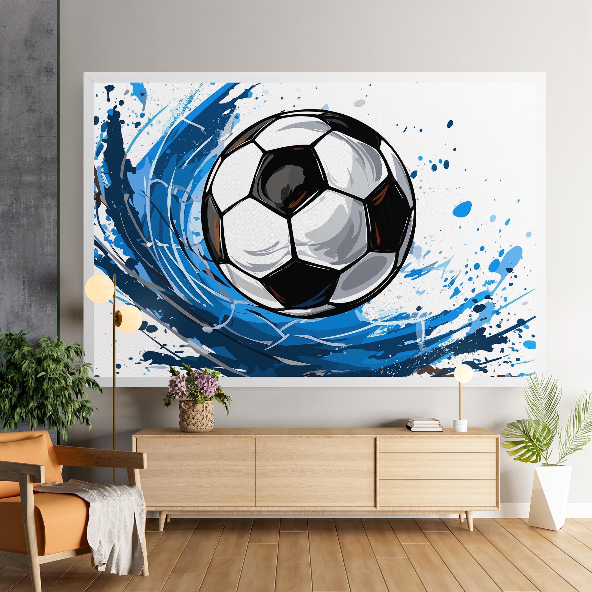 Tablou Canvas Football Wave mockup 9