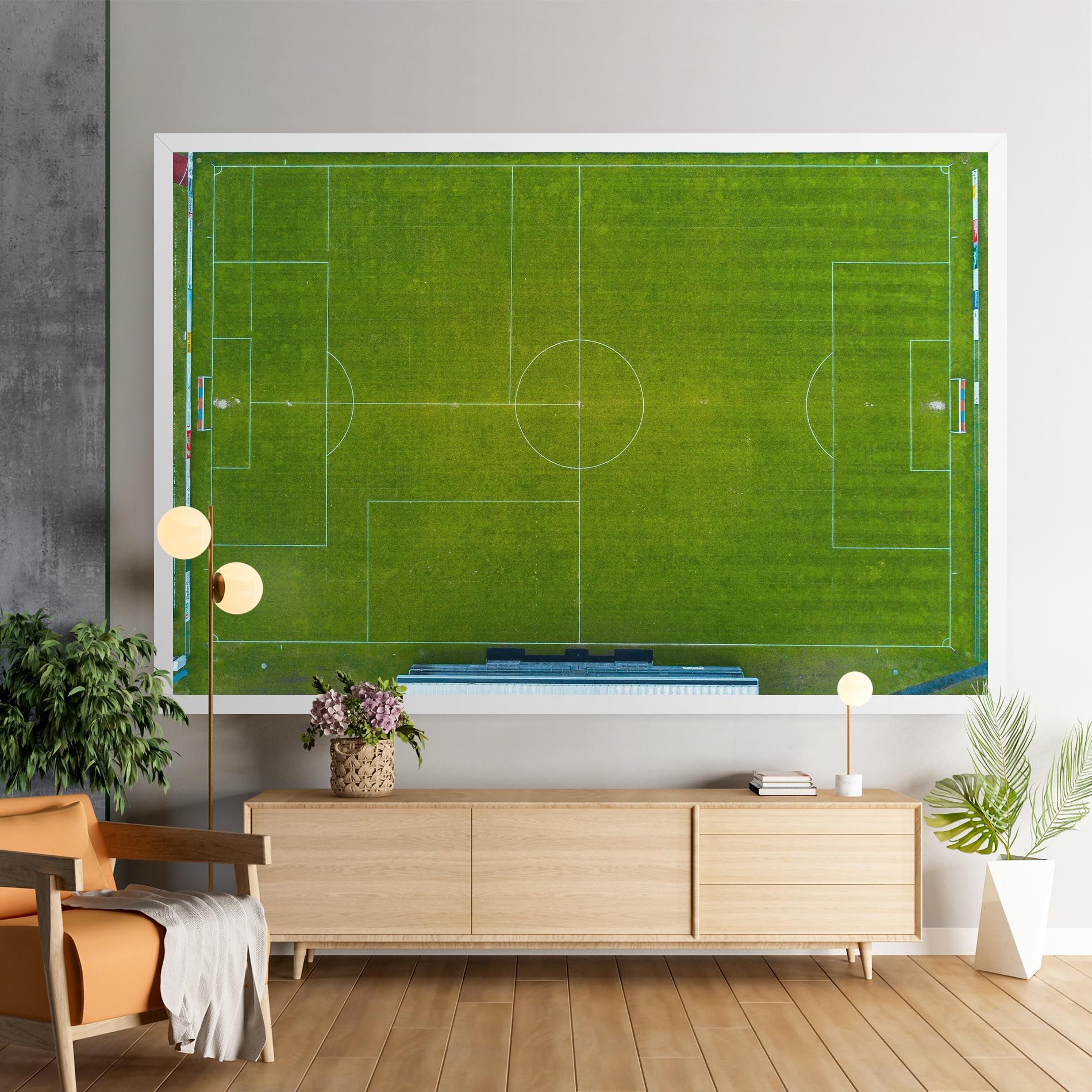 Green Football Field mockup 9