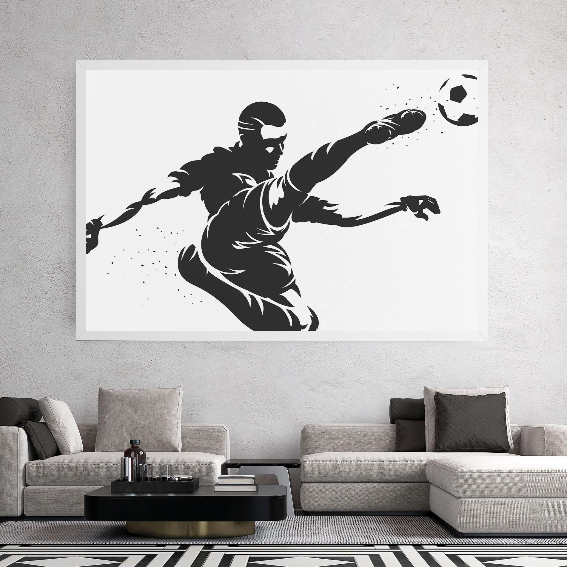 Tablou Canvas Air Football mockup 2