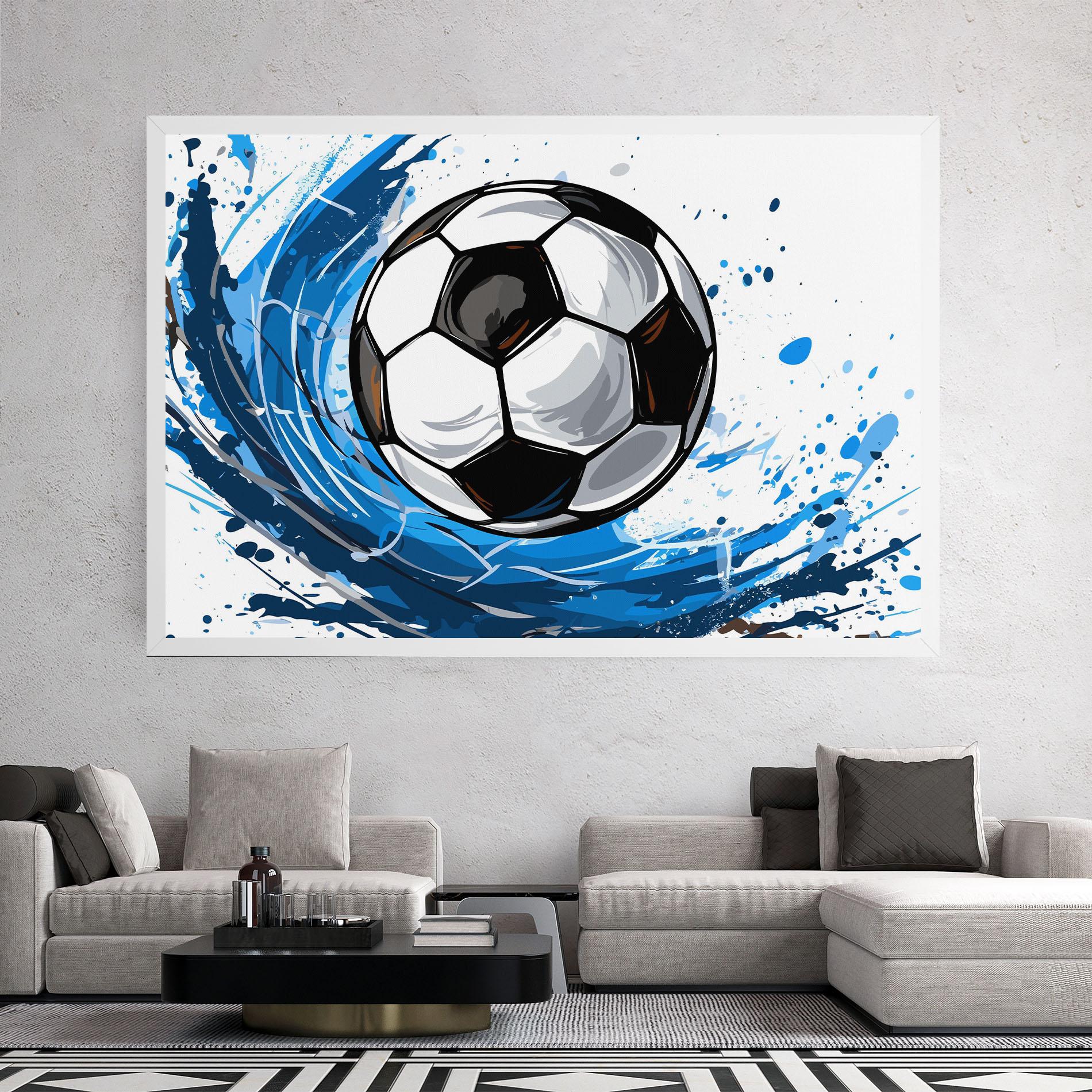 Tablou Canvas Football Wave mockup 2
