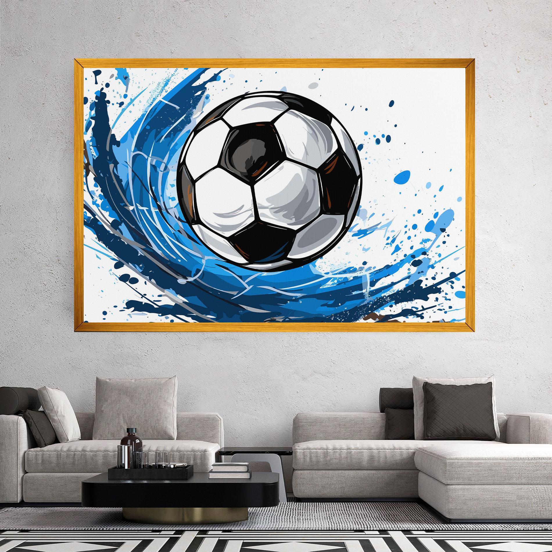 Tablou Canvas Football Wave mockup 2