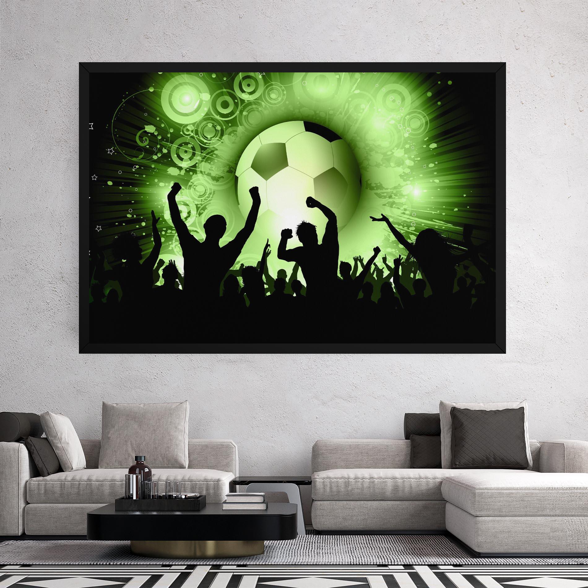 Tablou Canvas Football Crowd mockup 2