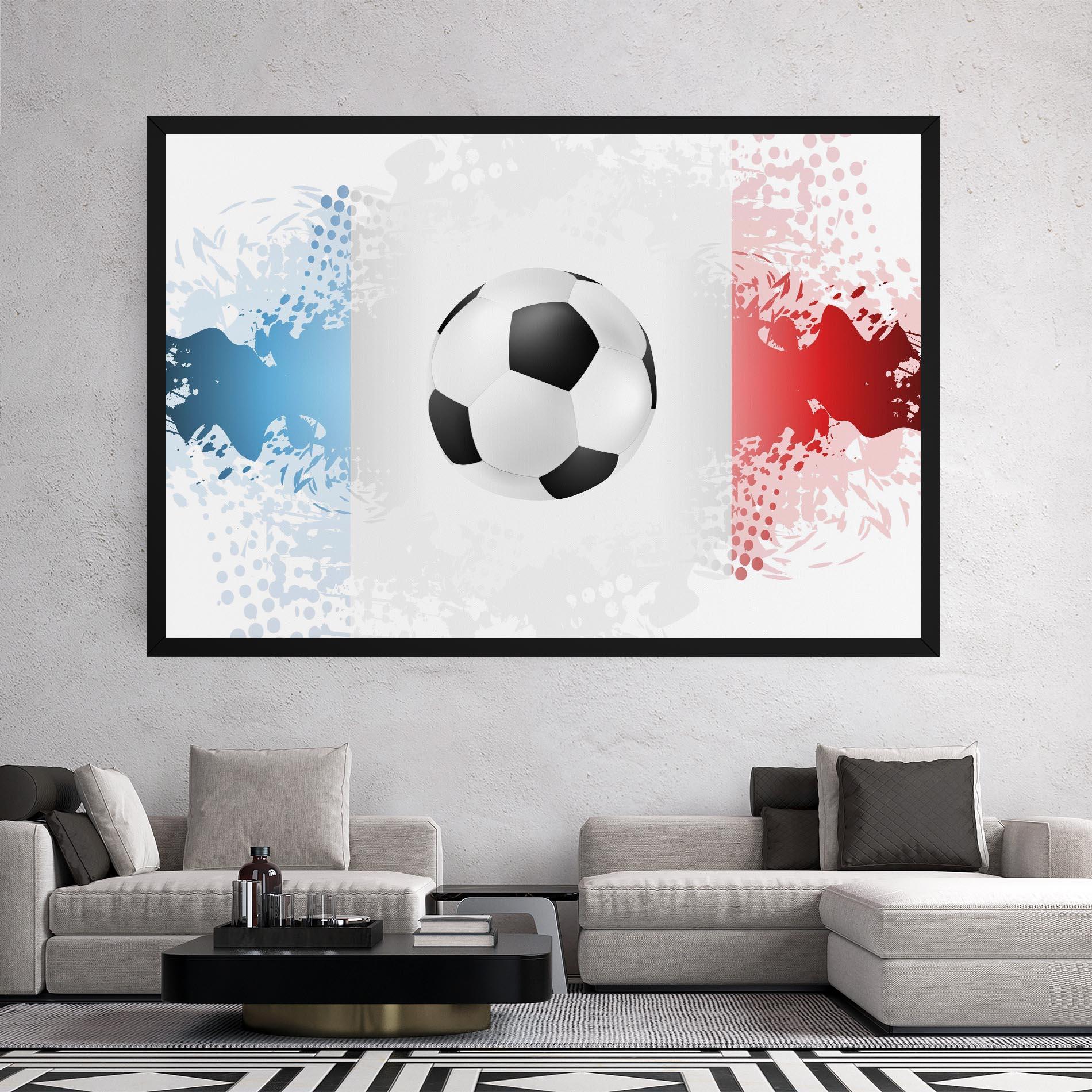 Tablou Canvas France Football mockup 2