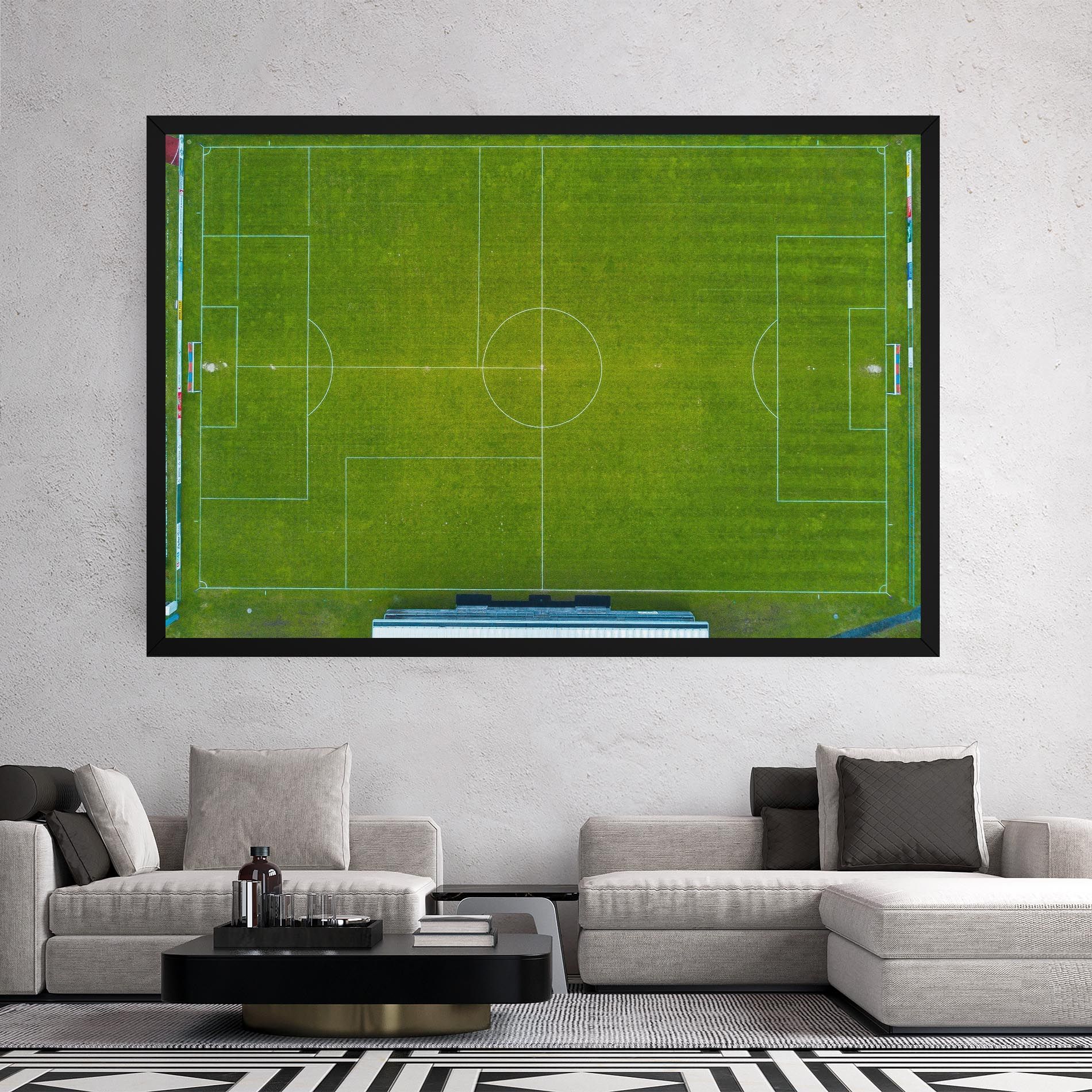 Green Football Field mockup 2