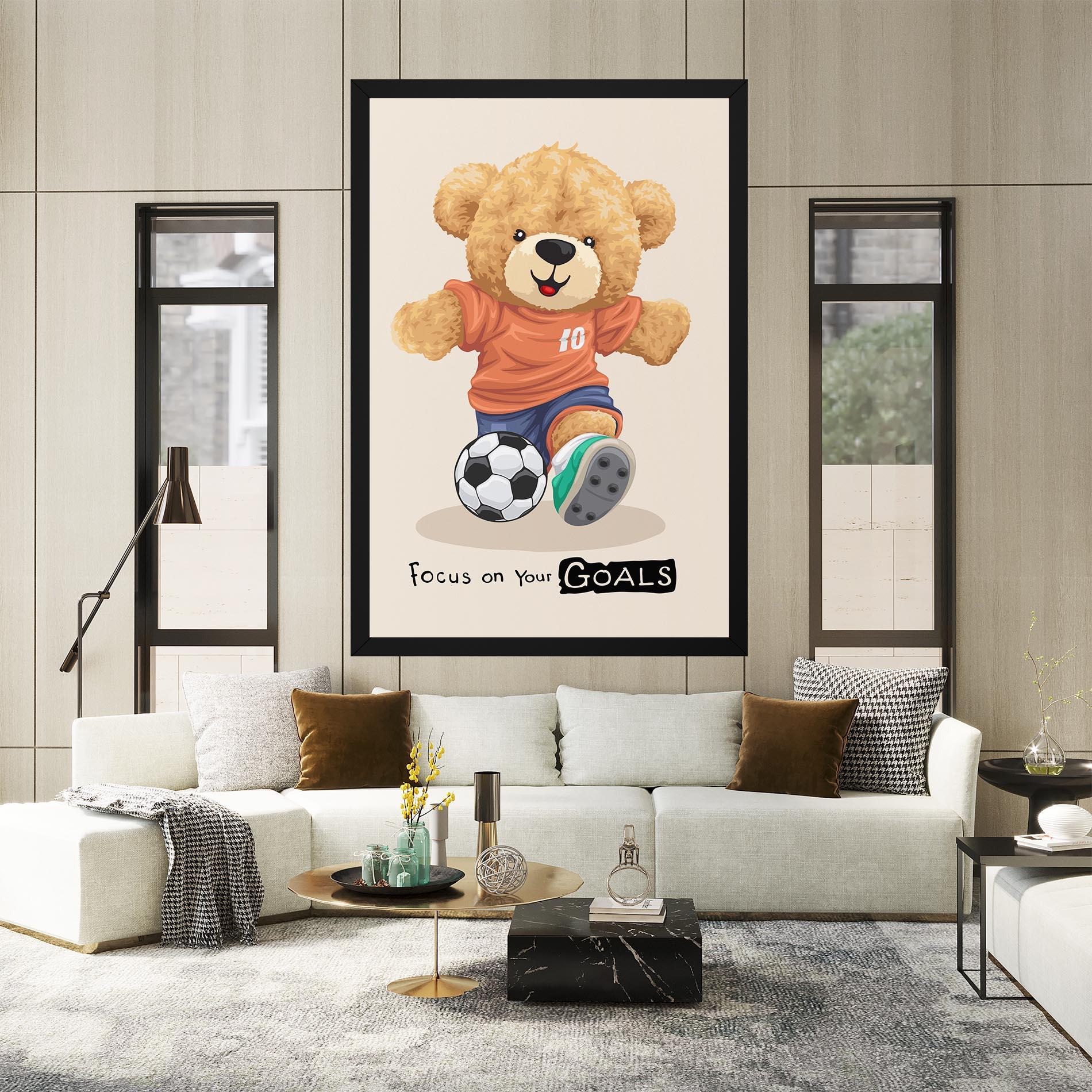 Tablou Canvas Goals Focus mockup 2