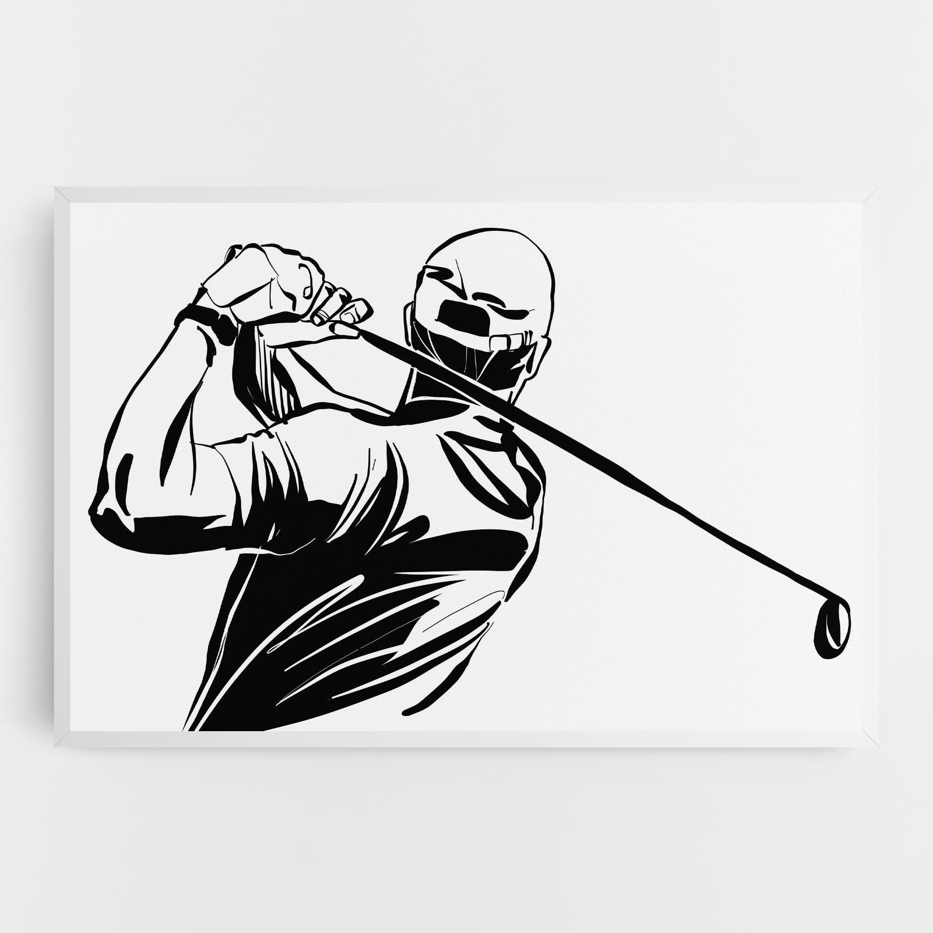 Tablou Canvas Golf Back mockup 0
