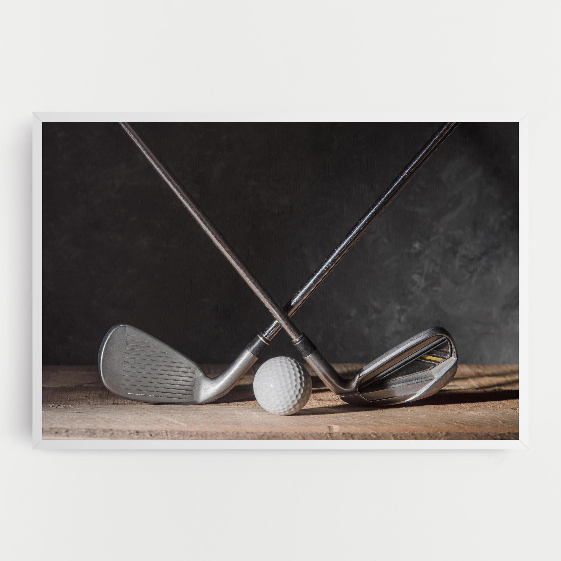 Tablou Canvas Golf Club Ball mockup 0
