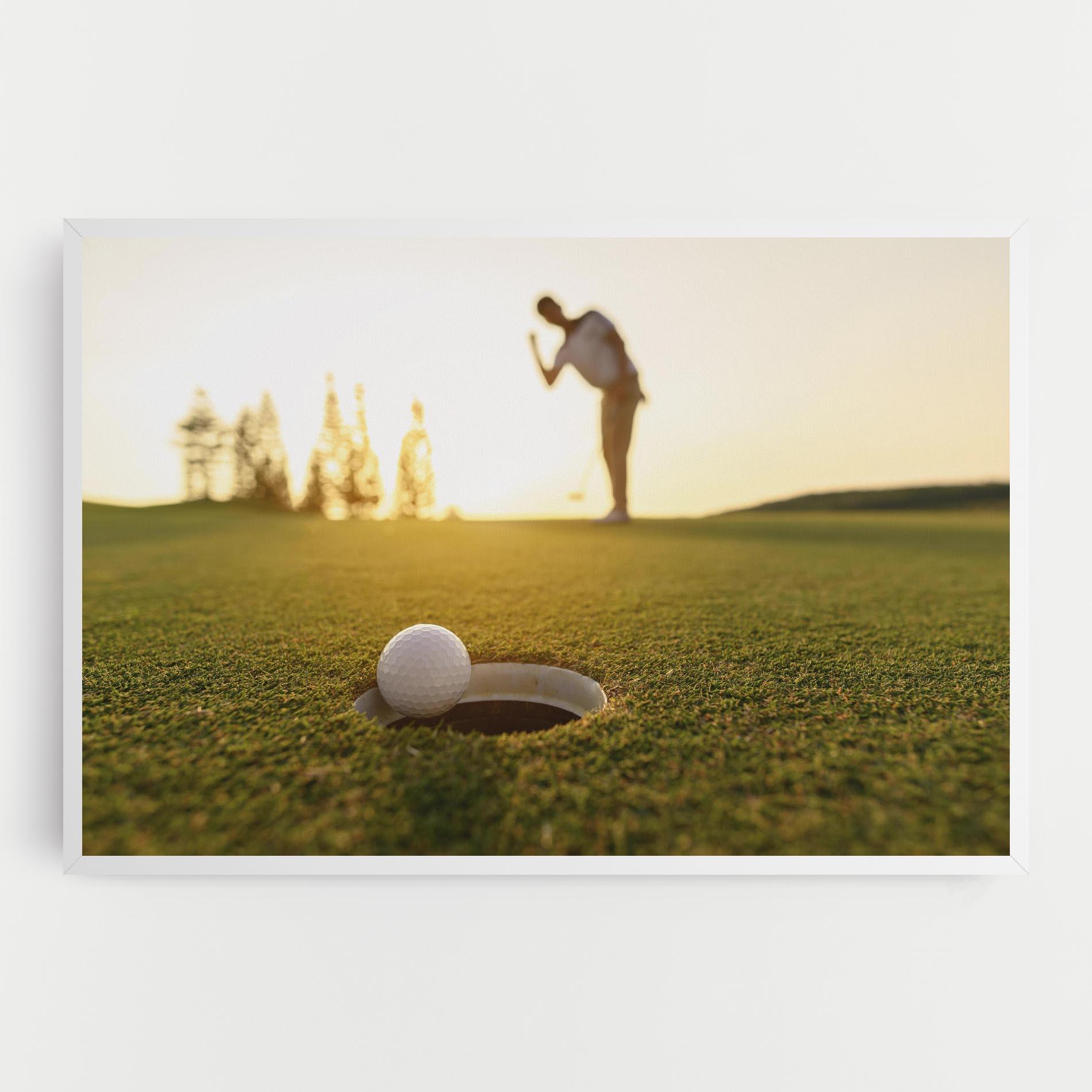 Tablou Canvas Golfer Concept mockup 0