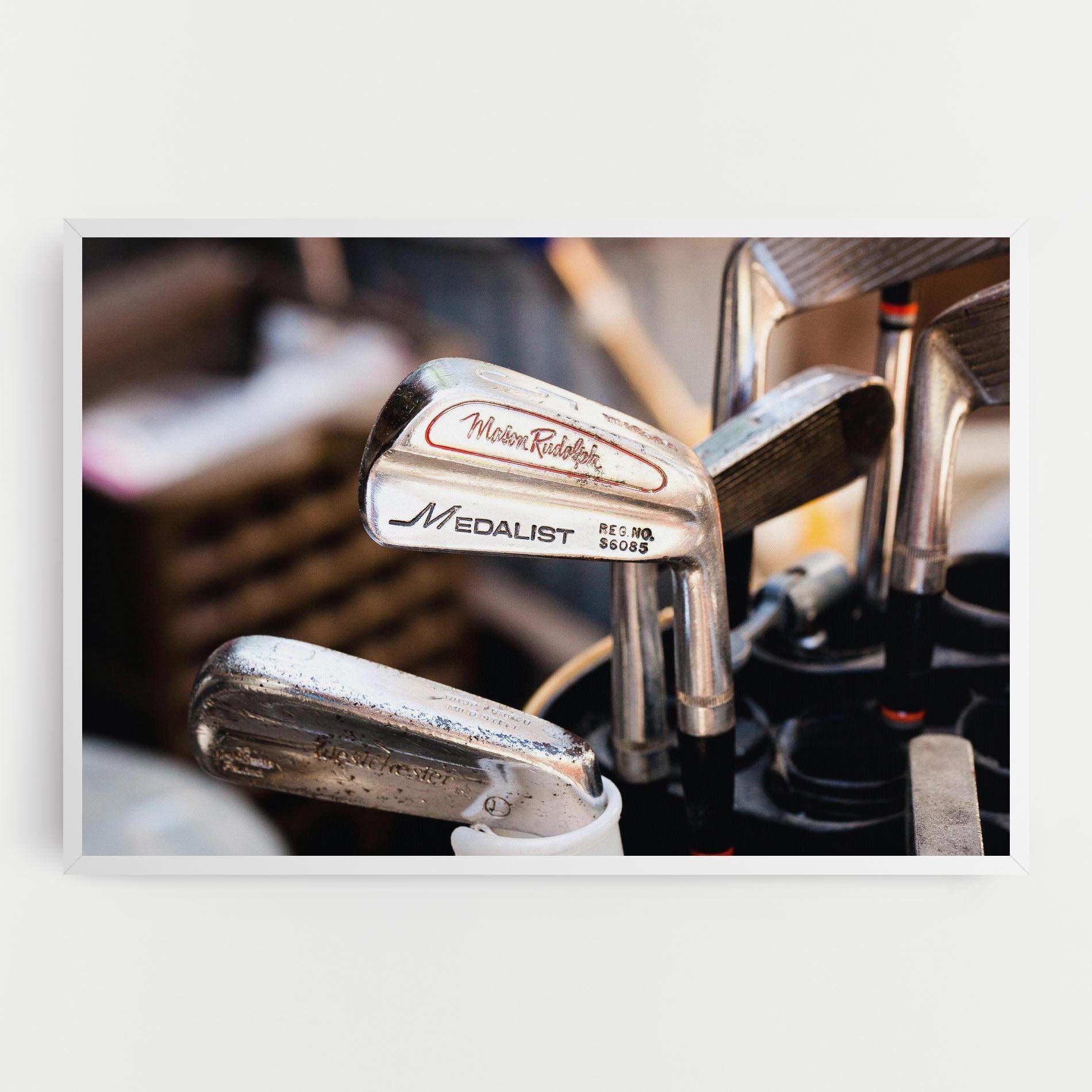 Tablou Canvas Silver Golf Club mockup 0