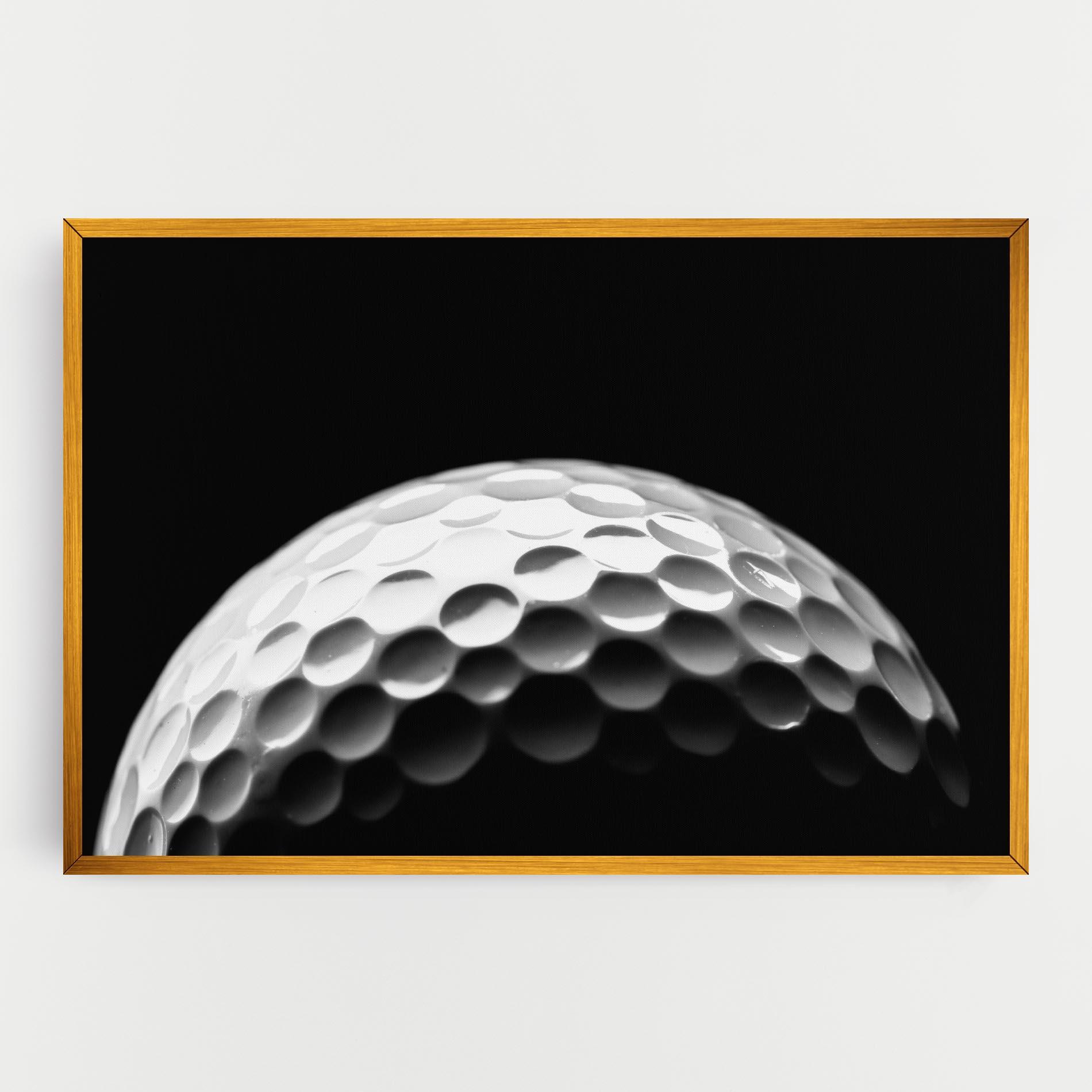 Tablou Canvas Golf Ball Close Up mockup 0